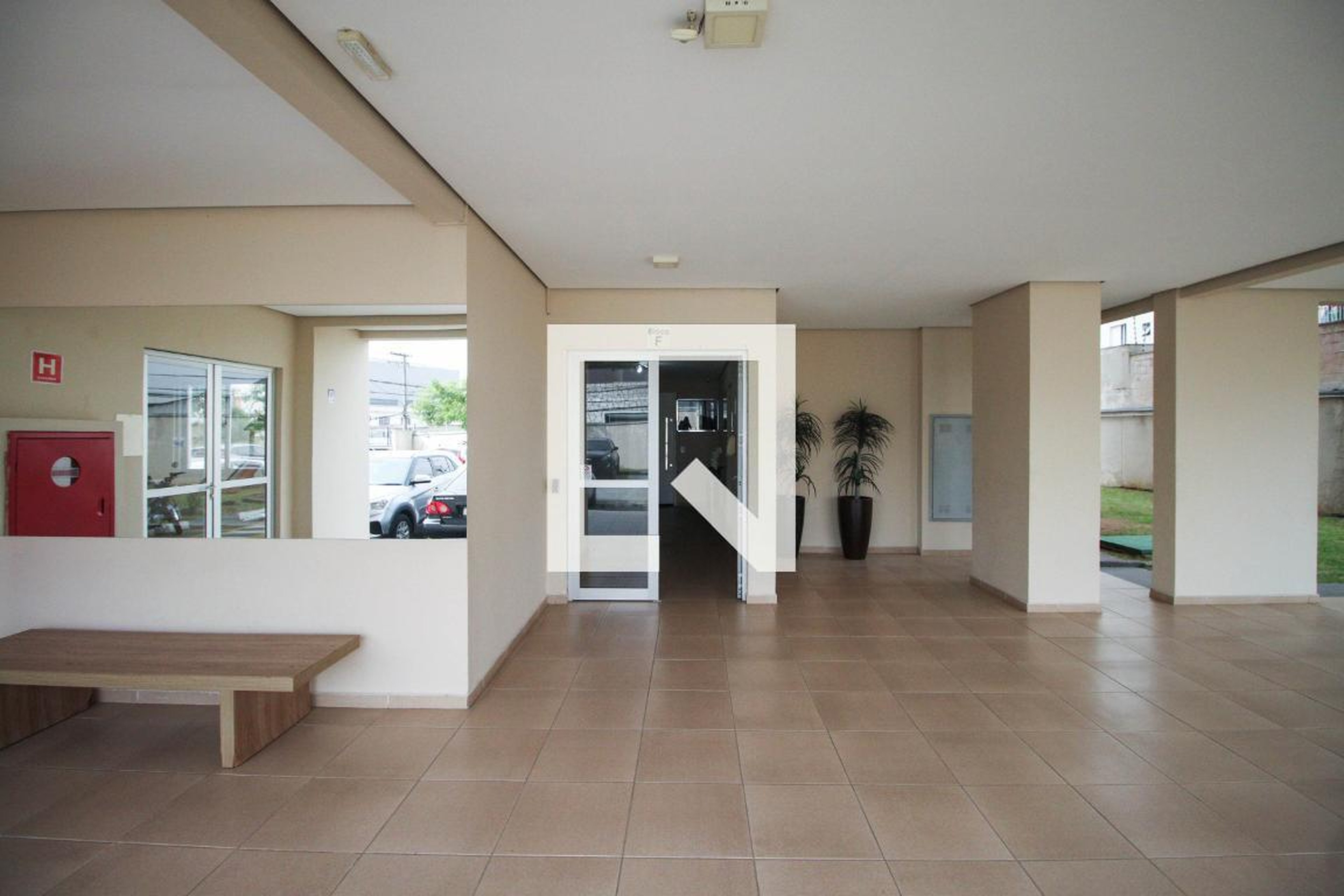 Hall social - Residencial das Pedras