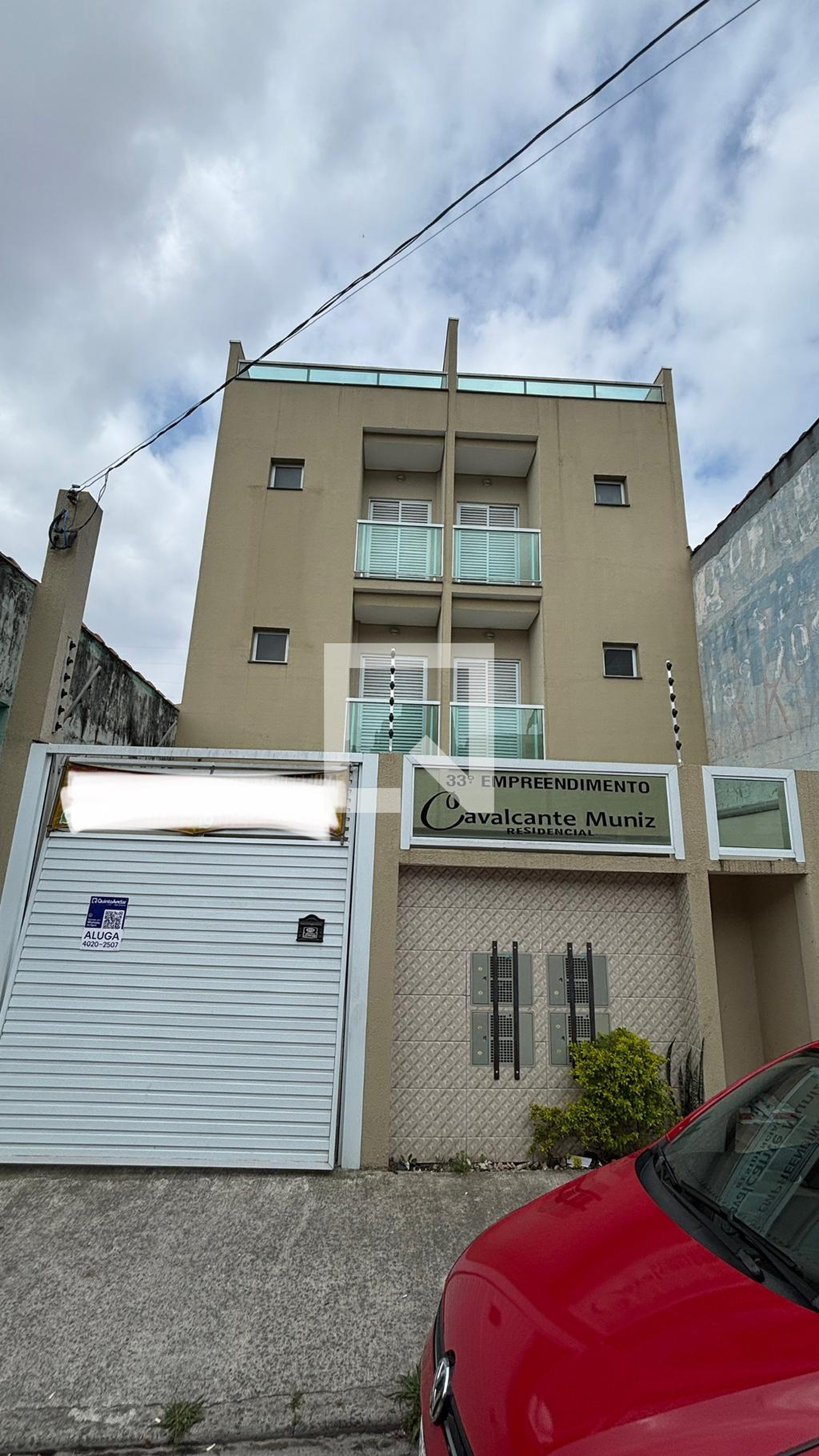 Fachada Condomínio em Rua Morro Grande, 21