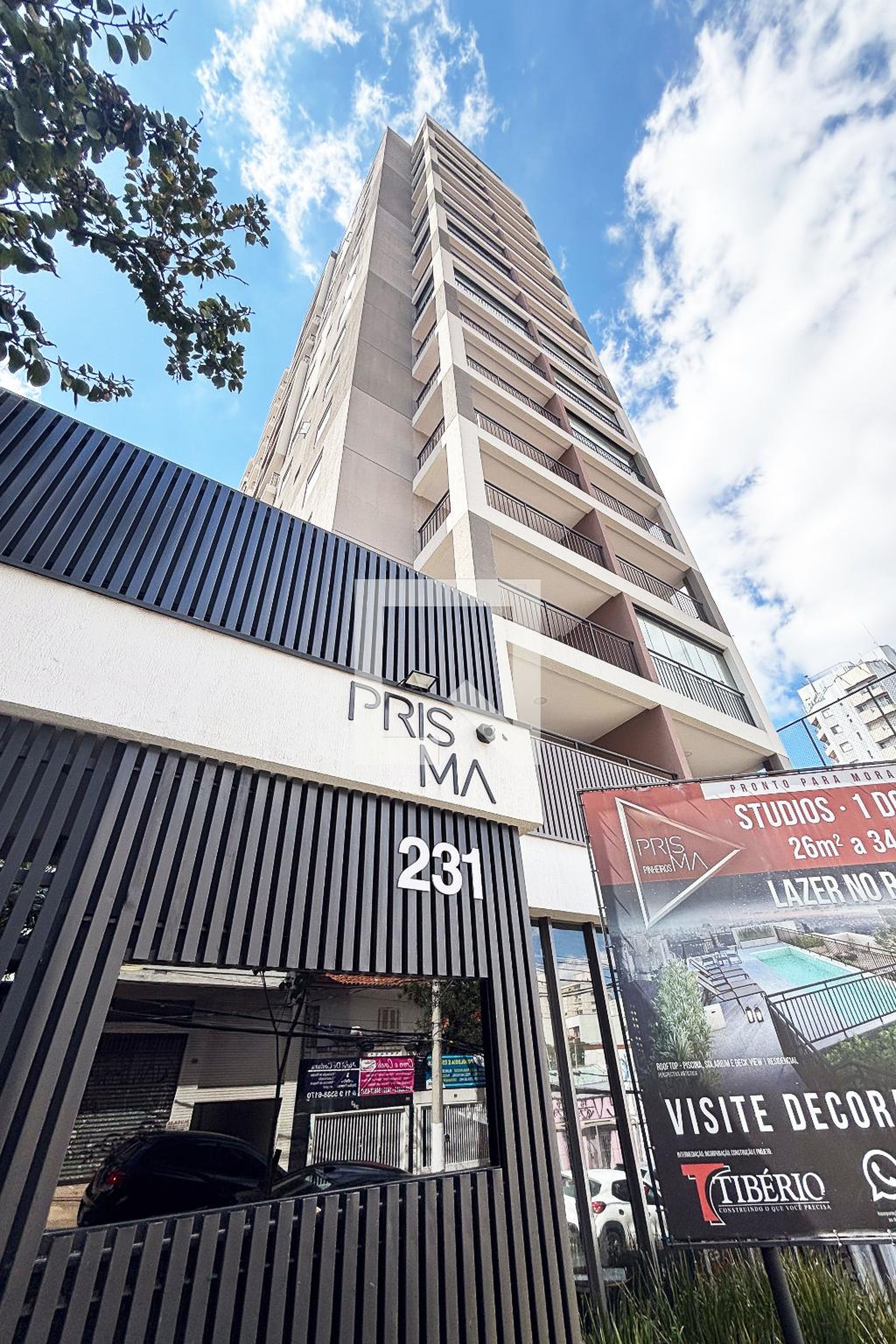 fachada do predio Condomínio Prisma Pinheiros