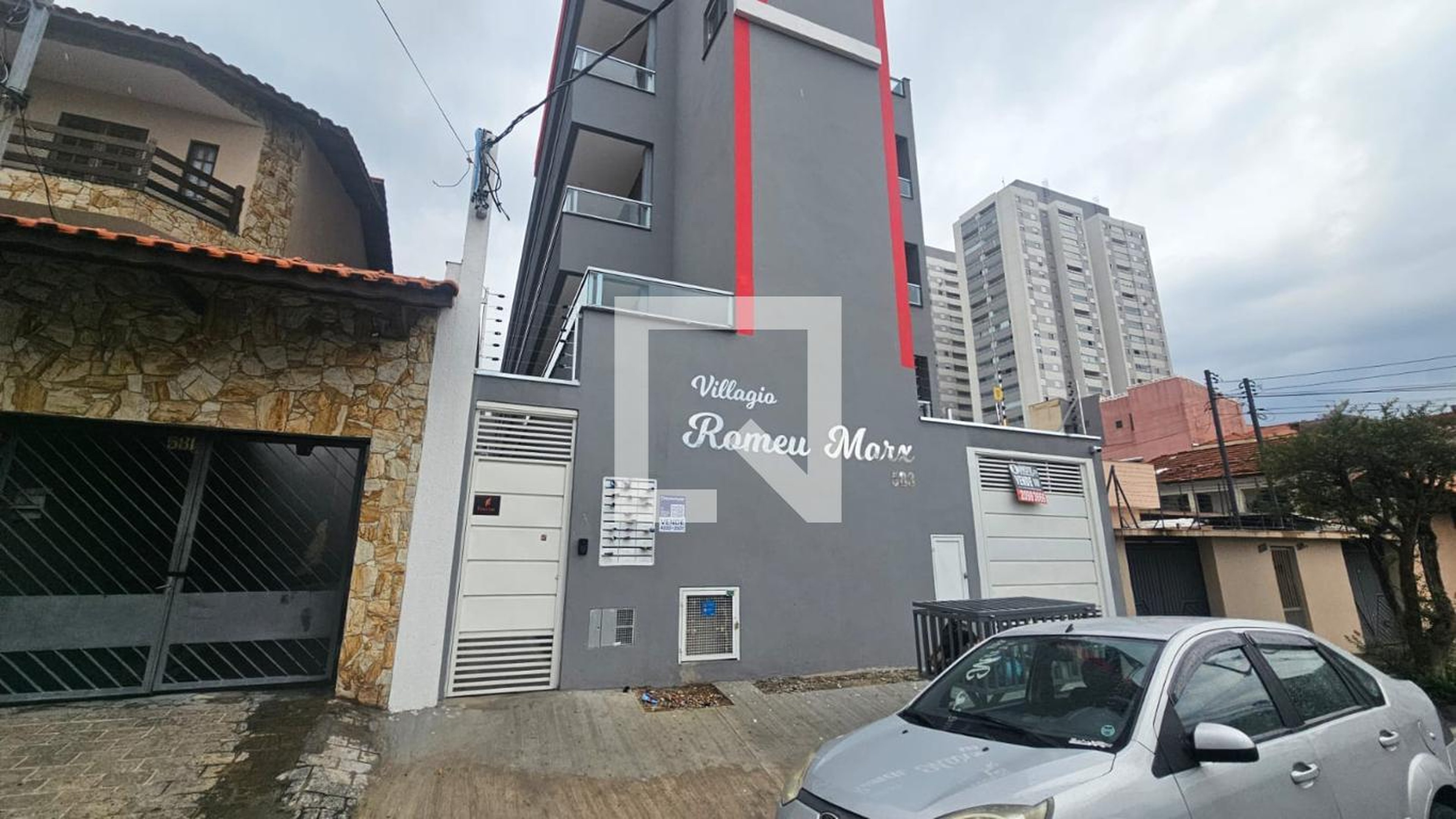 Fachada Condomínio em Rua Moisés Marx, 583