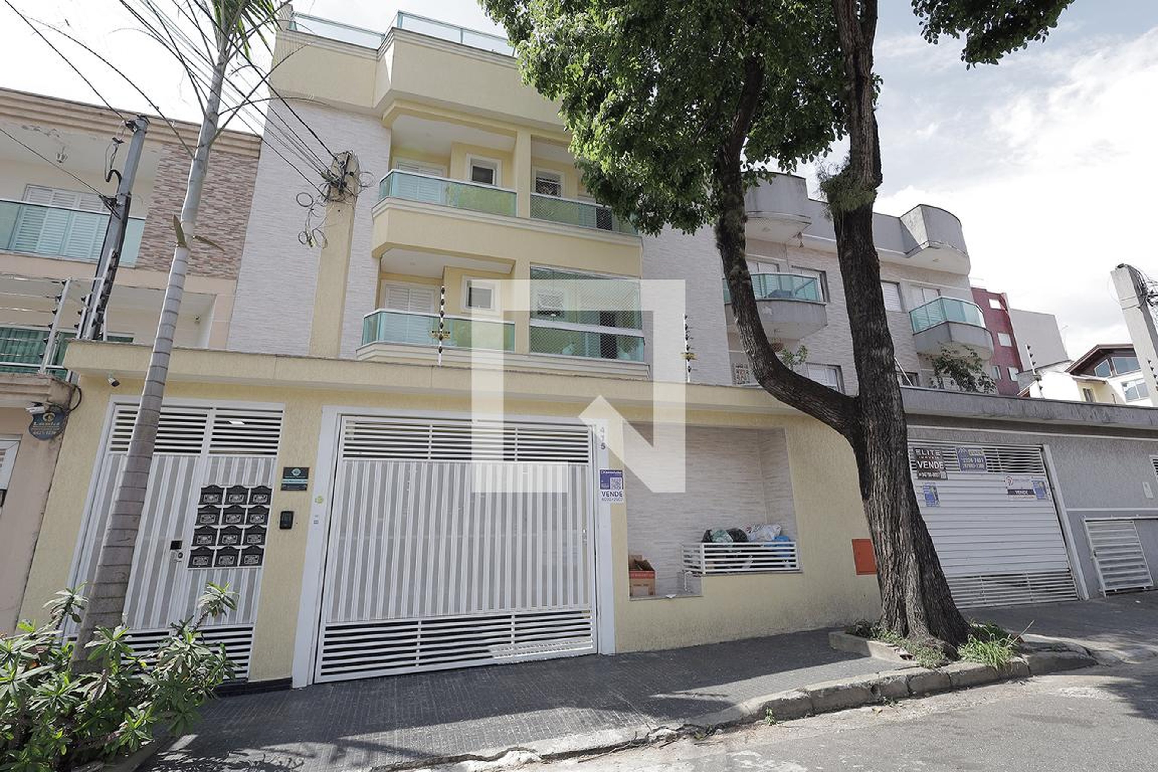 Fachada Condomínio Bloco Gama