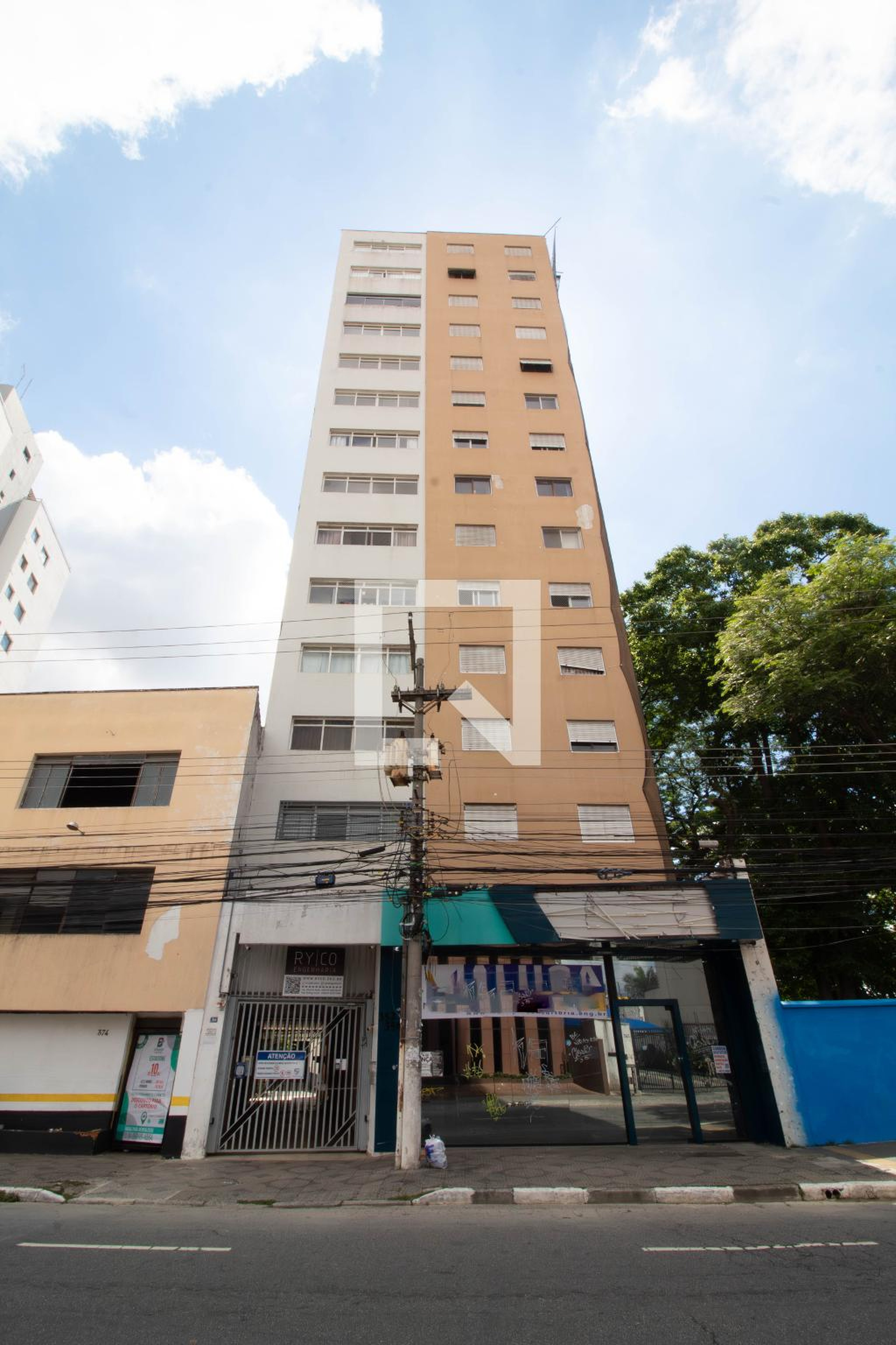 Fachada do Prédio Condomínio em Rua Felício Marcondes, 360