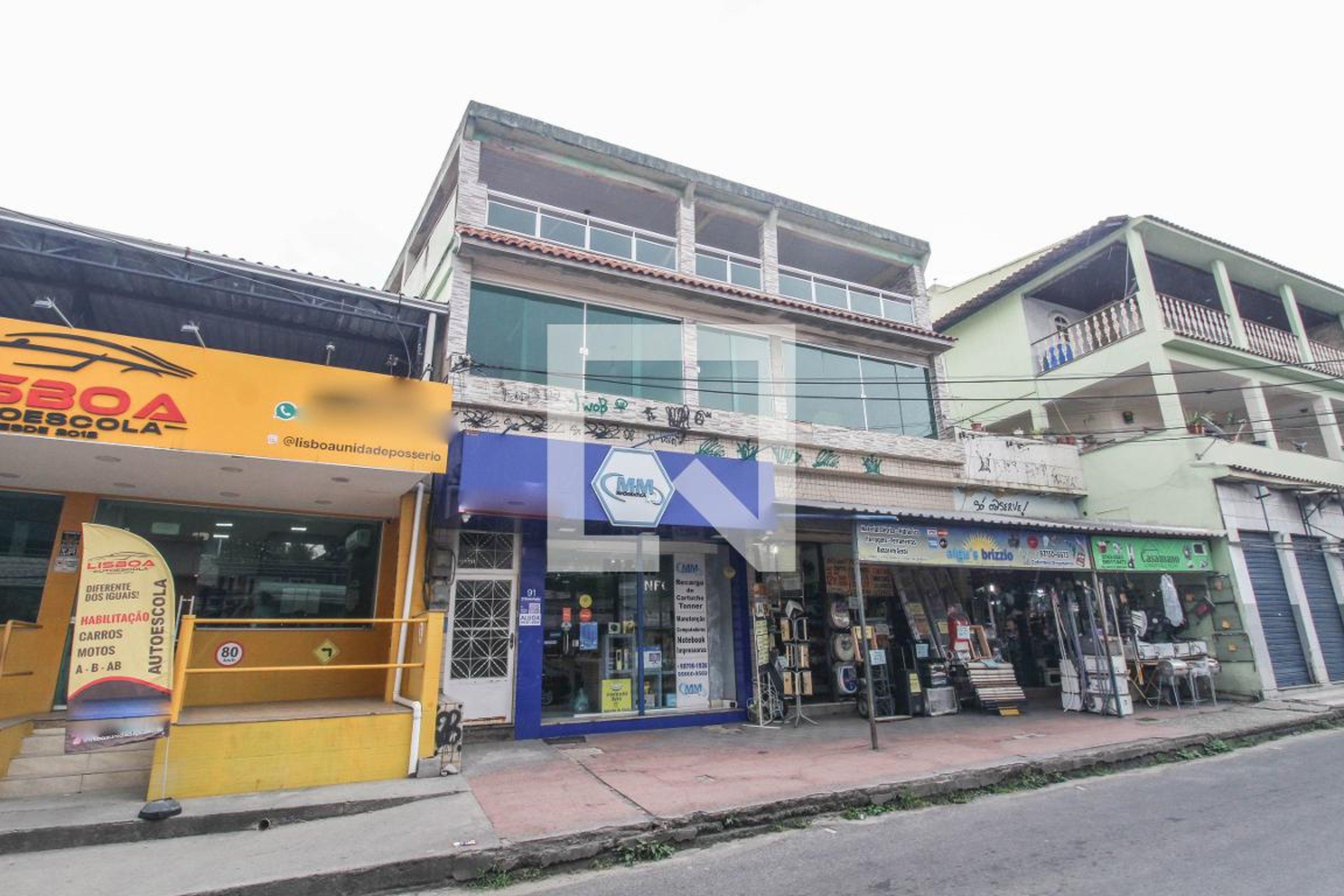 Fachada Condomínio em Rua Cameron, 91