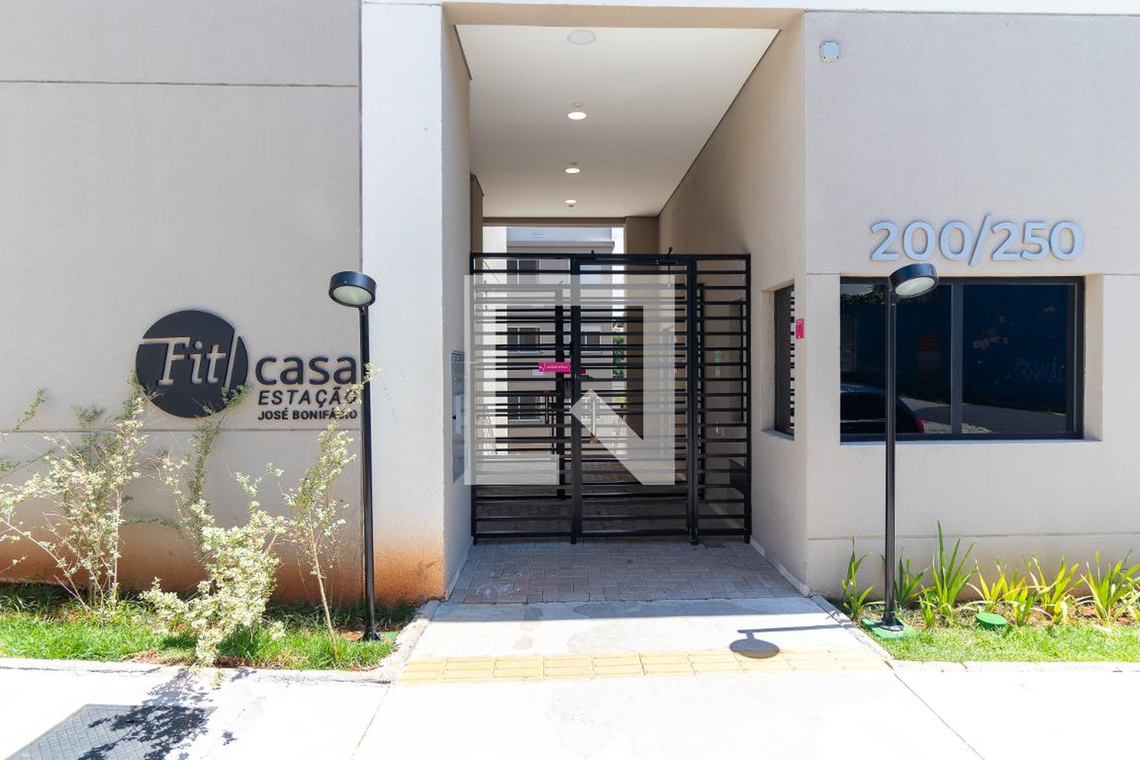 Fachada do condomínio Condomínio Fit Casa José Bonifácio