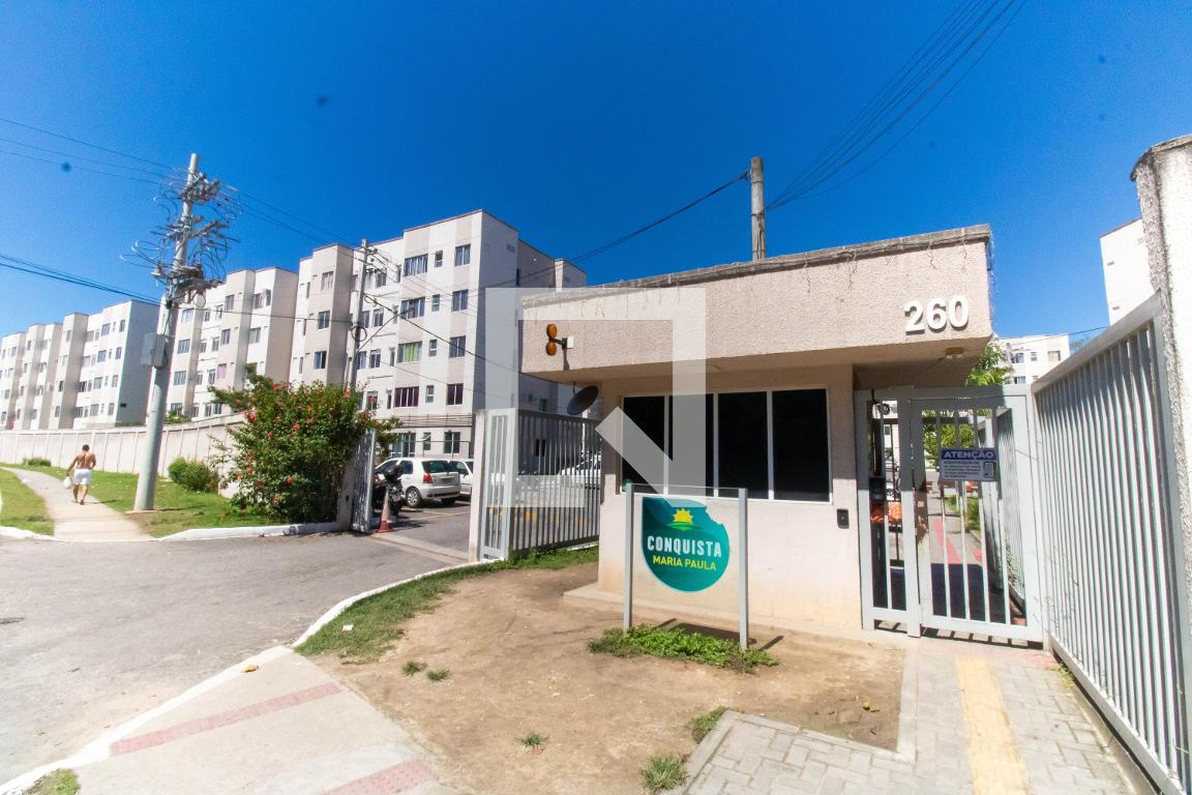 Fachada Condomínio Conquista Maria Paula
