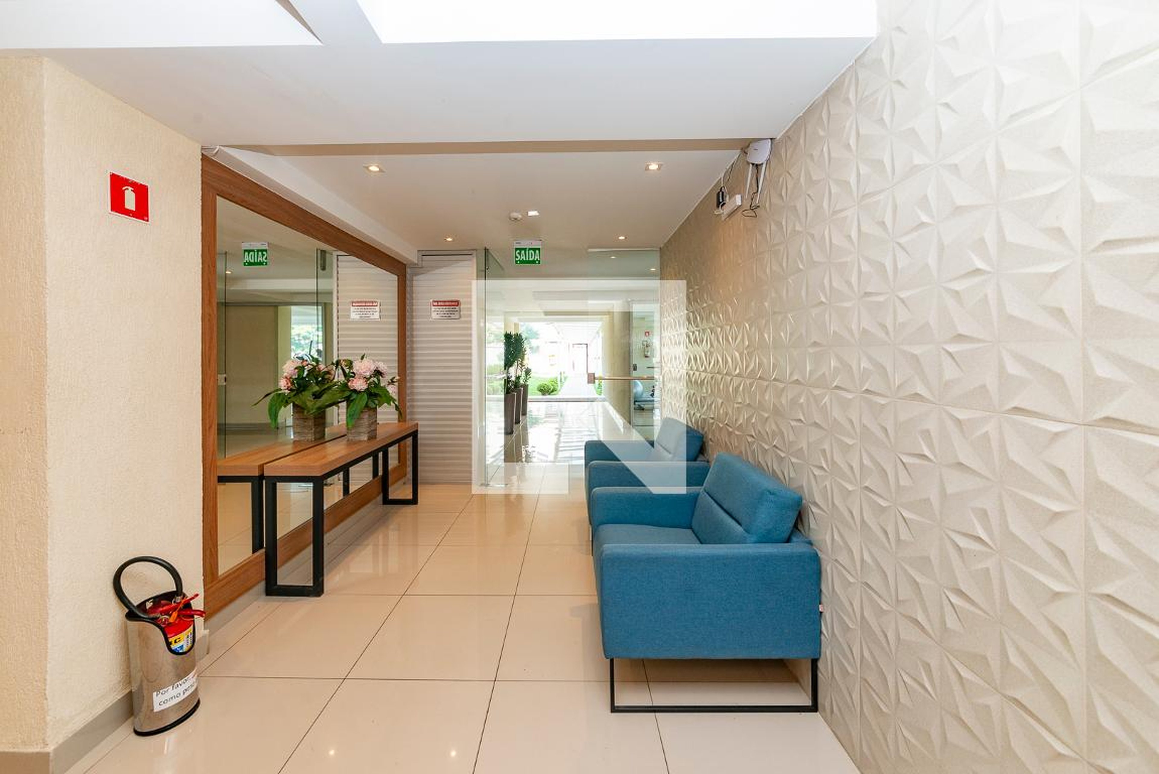 Hall de entrada - Edifício Villaggio Palmeiras
