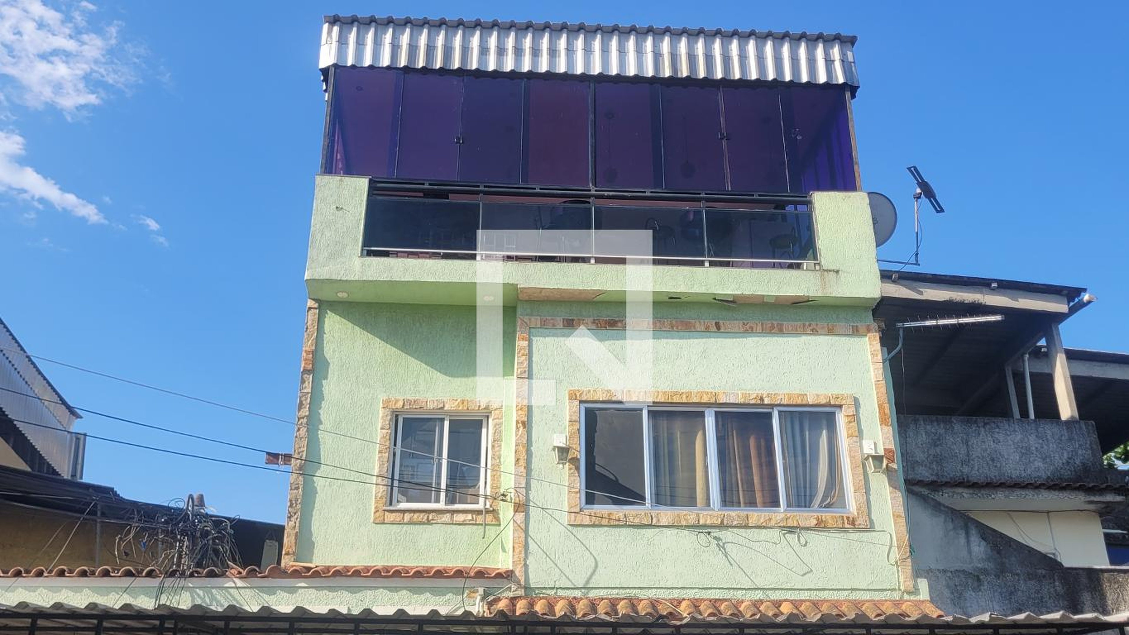 Fachada Condomínio em Rua Araraquara, 306