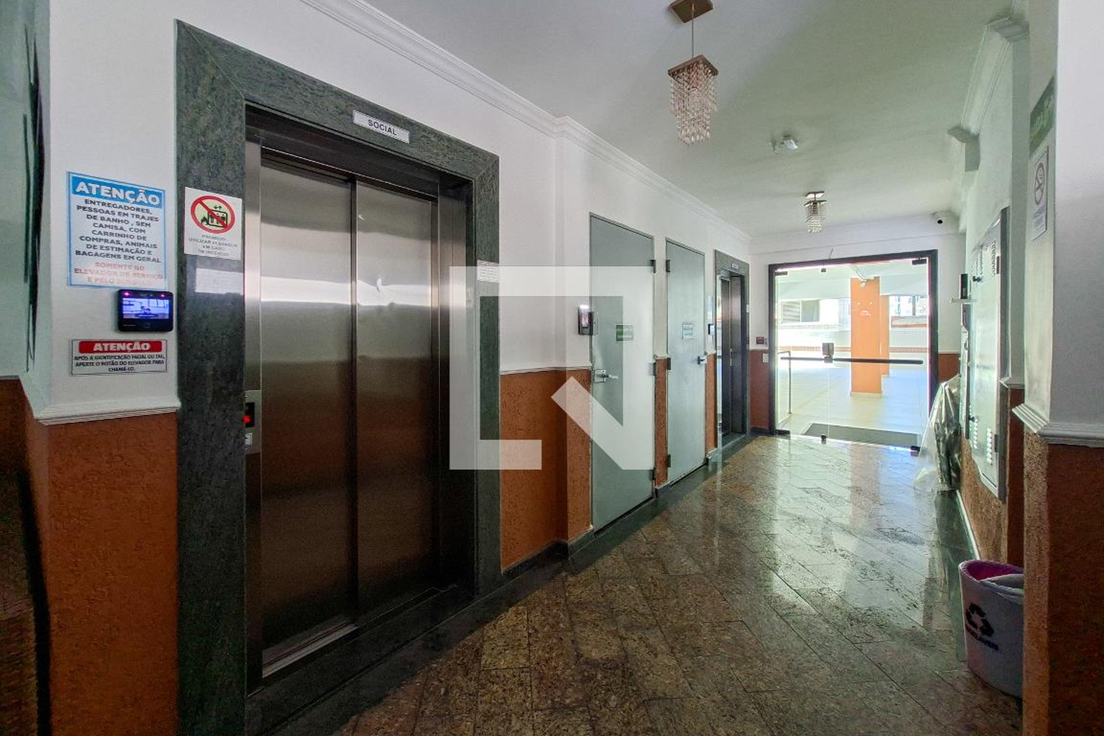 Hall de entrada - Solar dos Reis