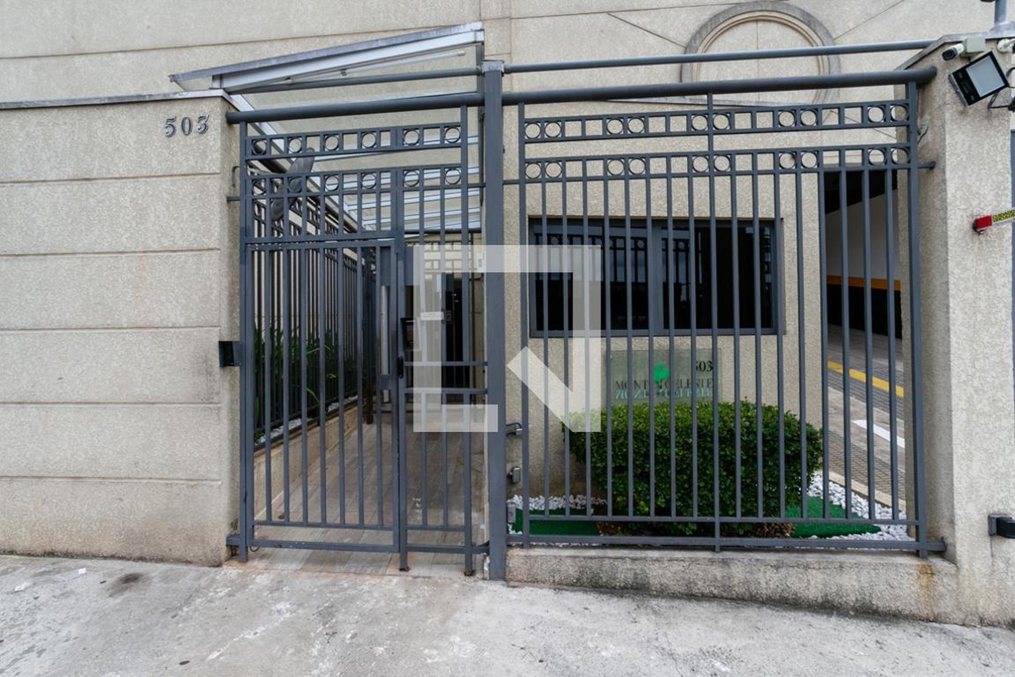 Fachada do condomínio Residencial Monte Celeste Garden