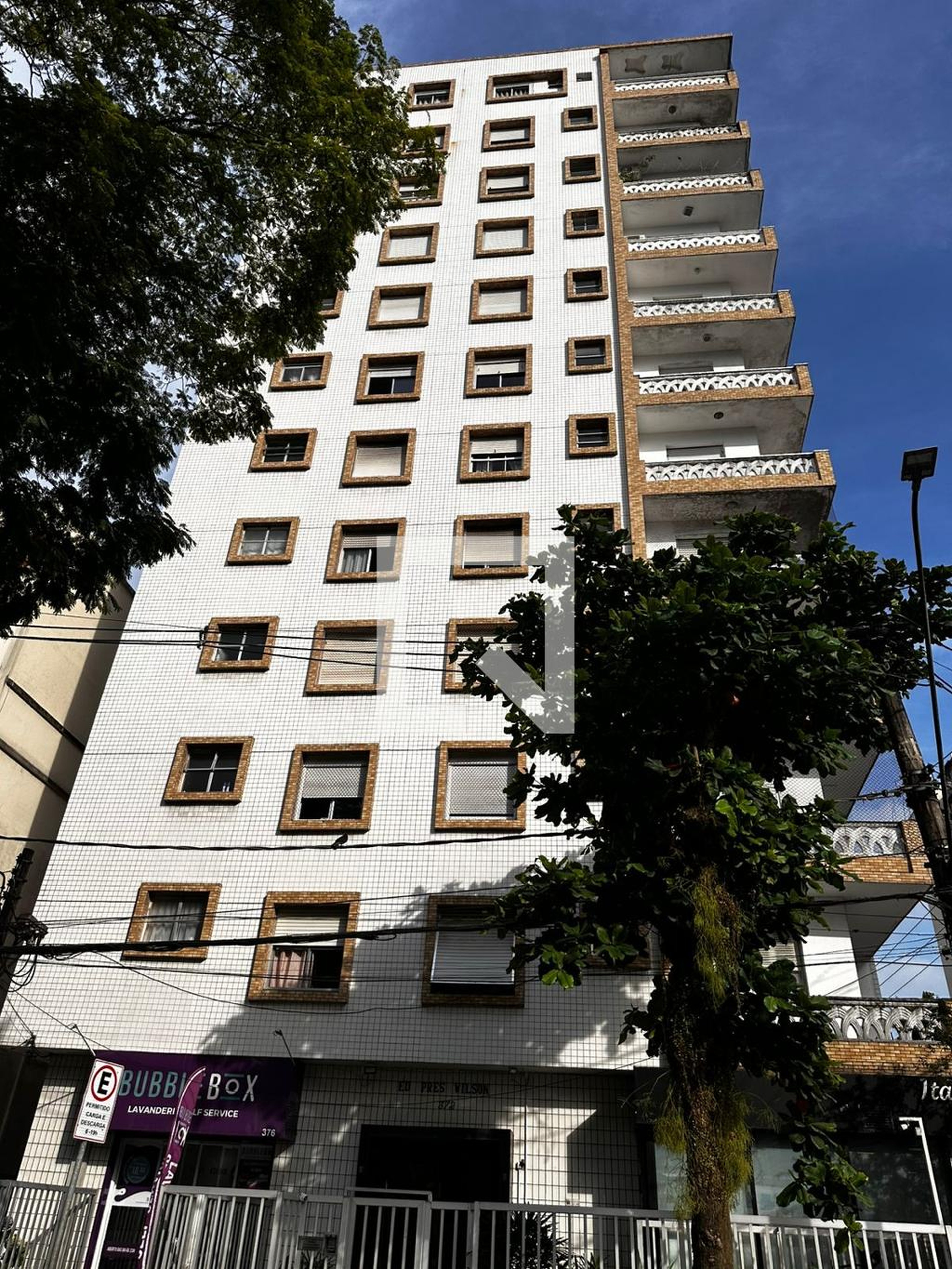 Fachada do Prédio Condomínio Presidente Wilson