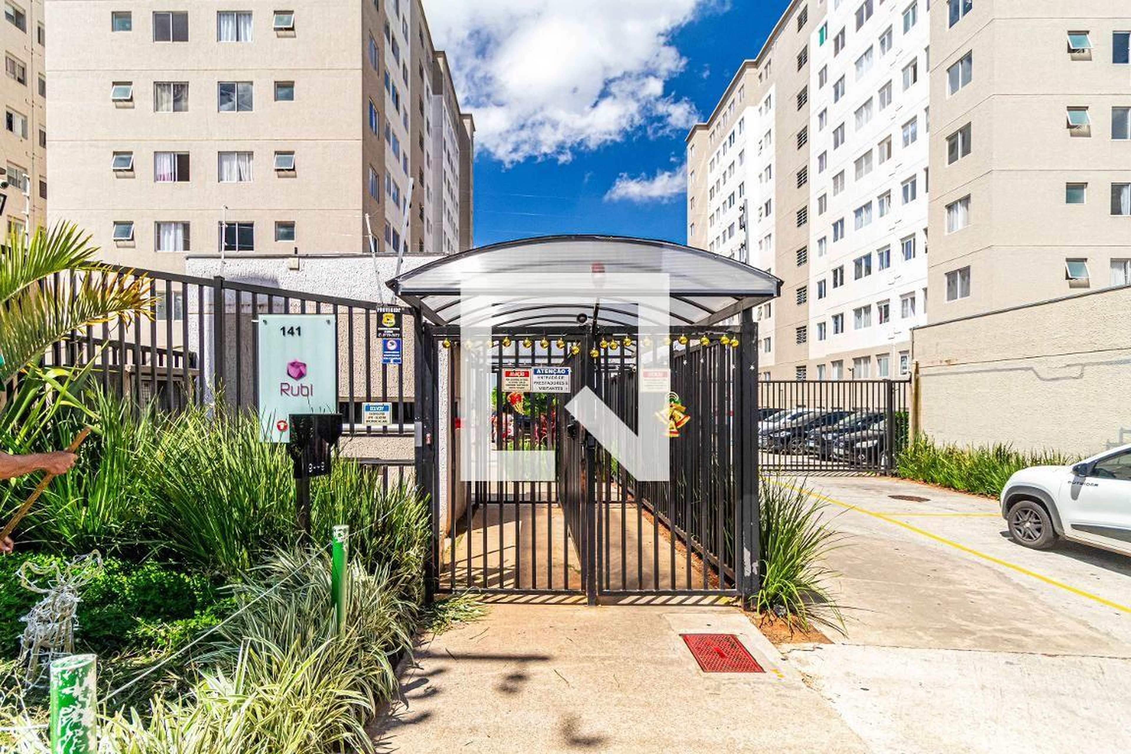 Fachada Condomínio Rubi