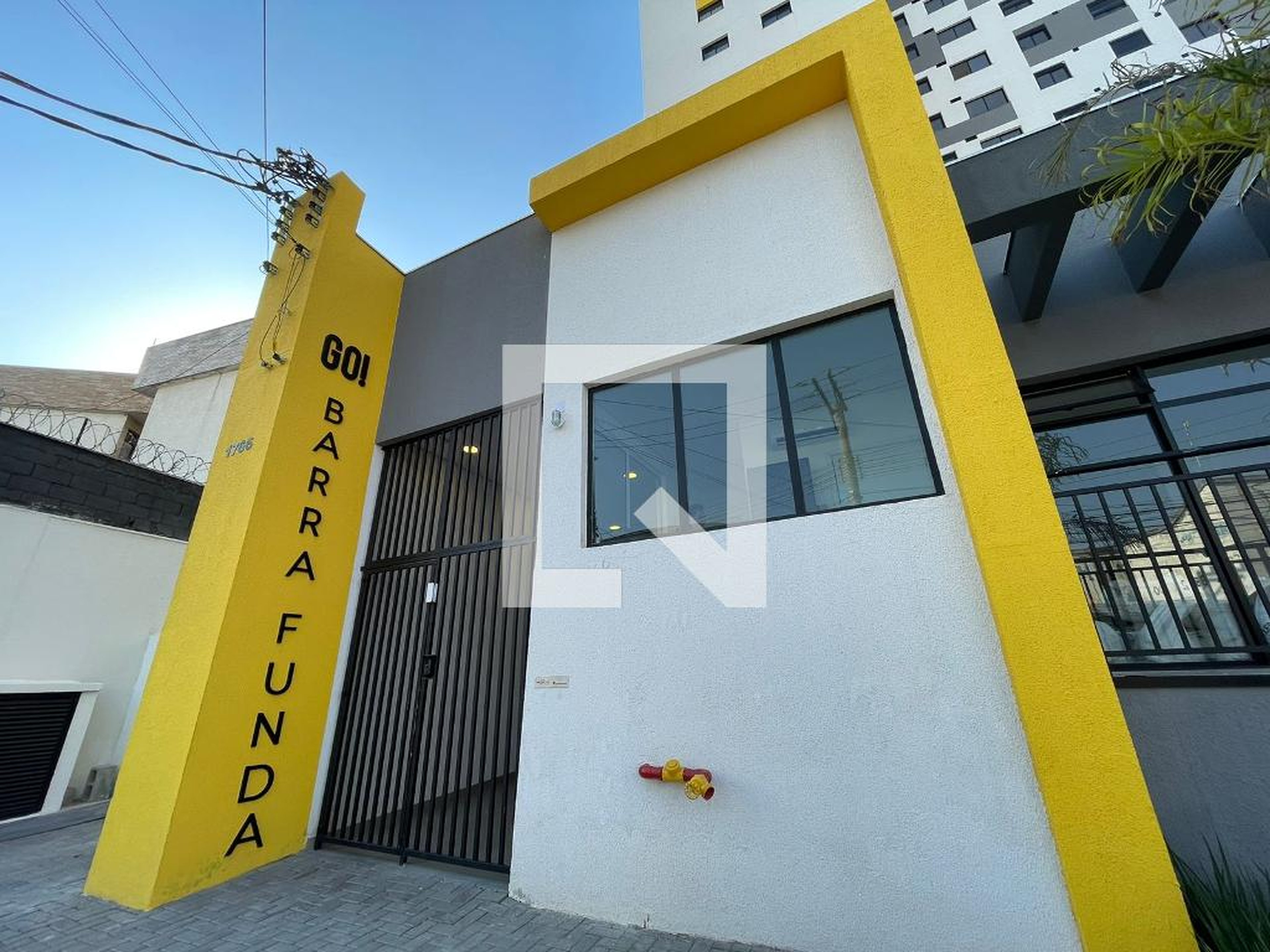 Fachada do Condomínio Condomínio Go! Barra Funda