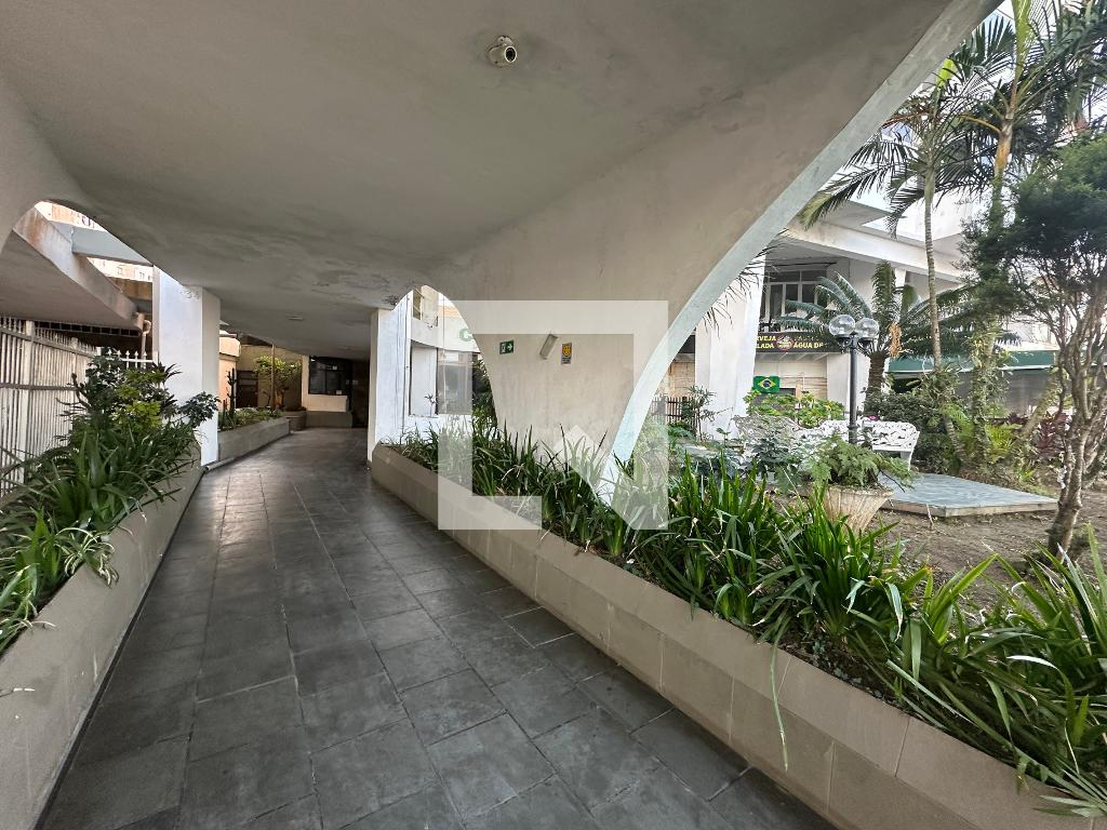 Hall de entrada - Edifício Costa Atlântica