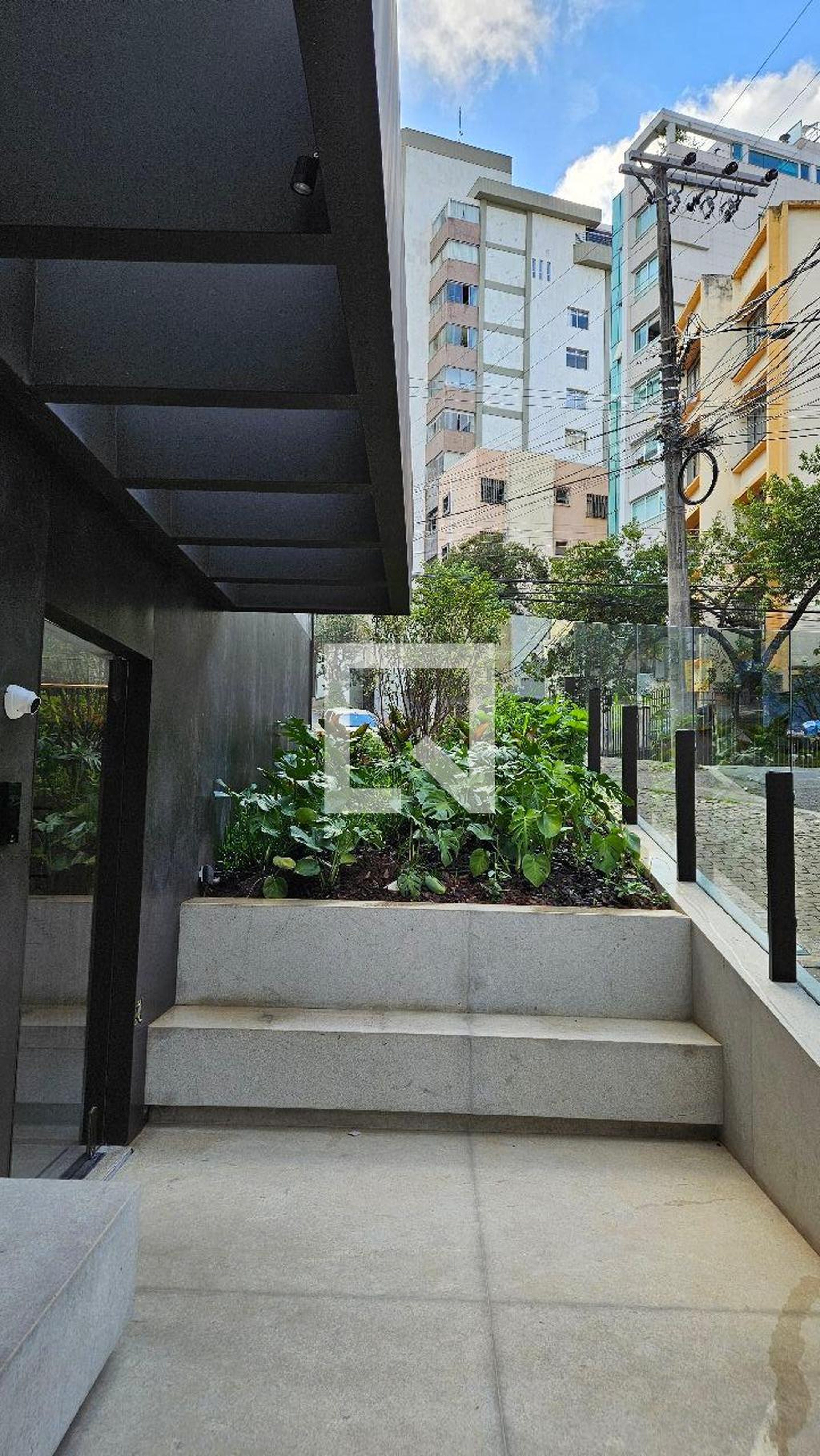 Área externa - Edifício Professor Sylvio Starling Brandão