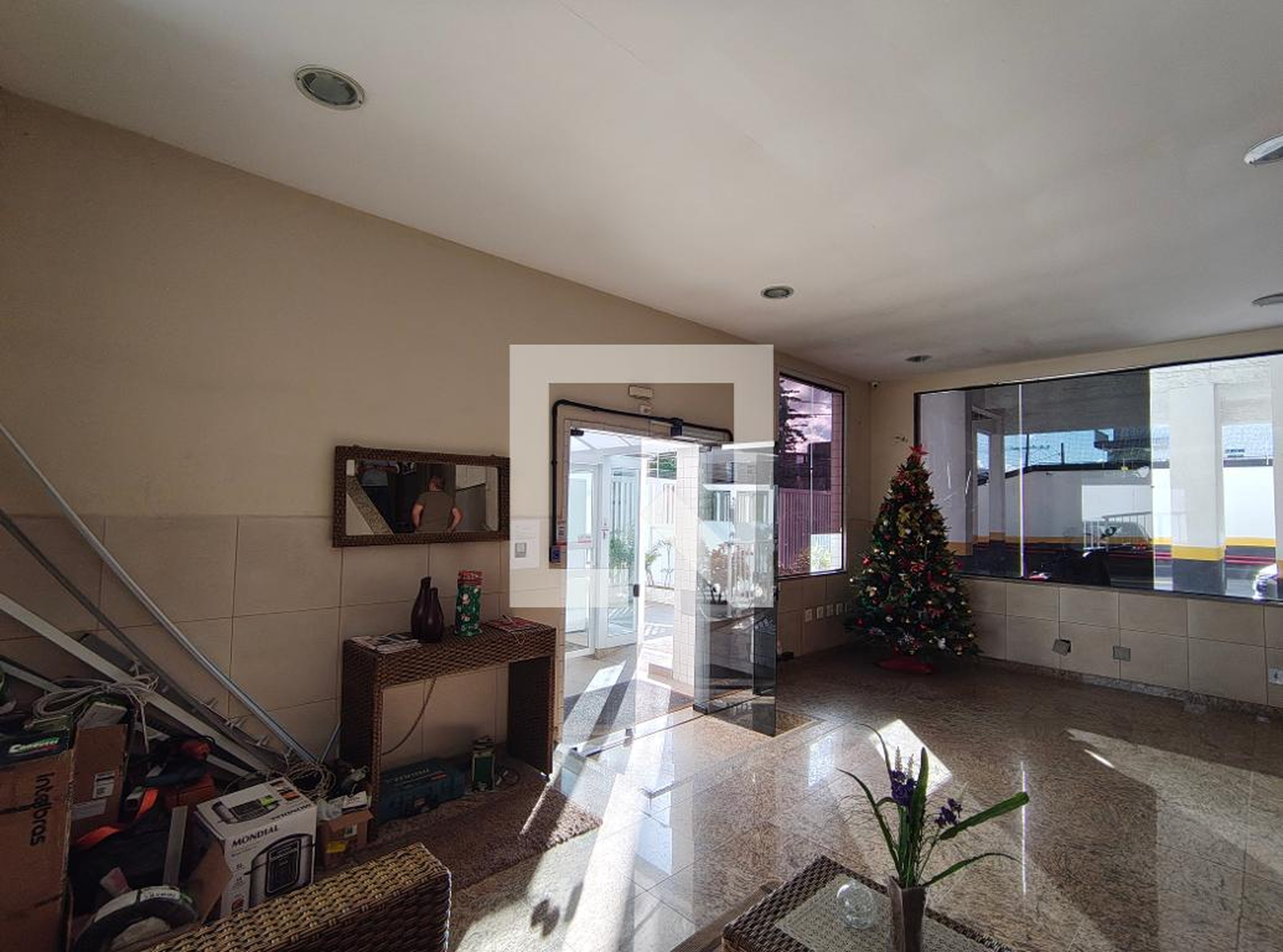 Hall Social Condomínio em Rua Marquês de Jacarepaguá, 000185