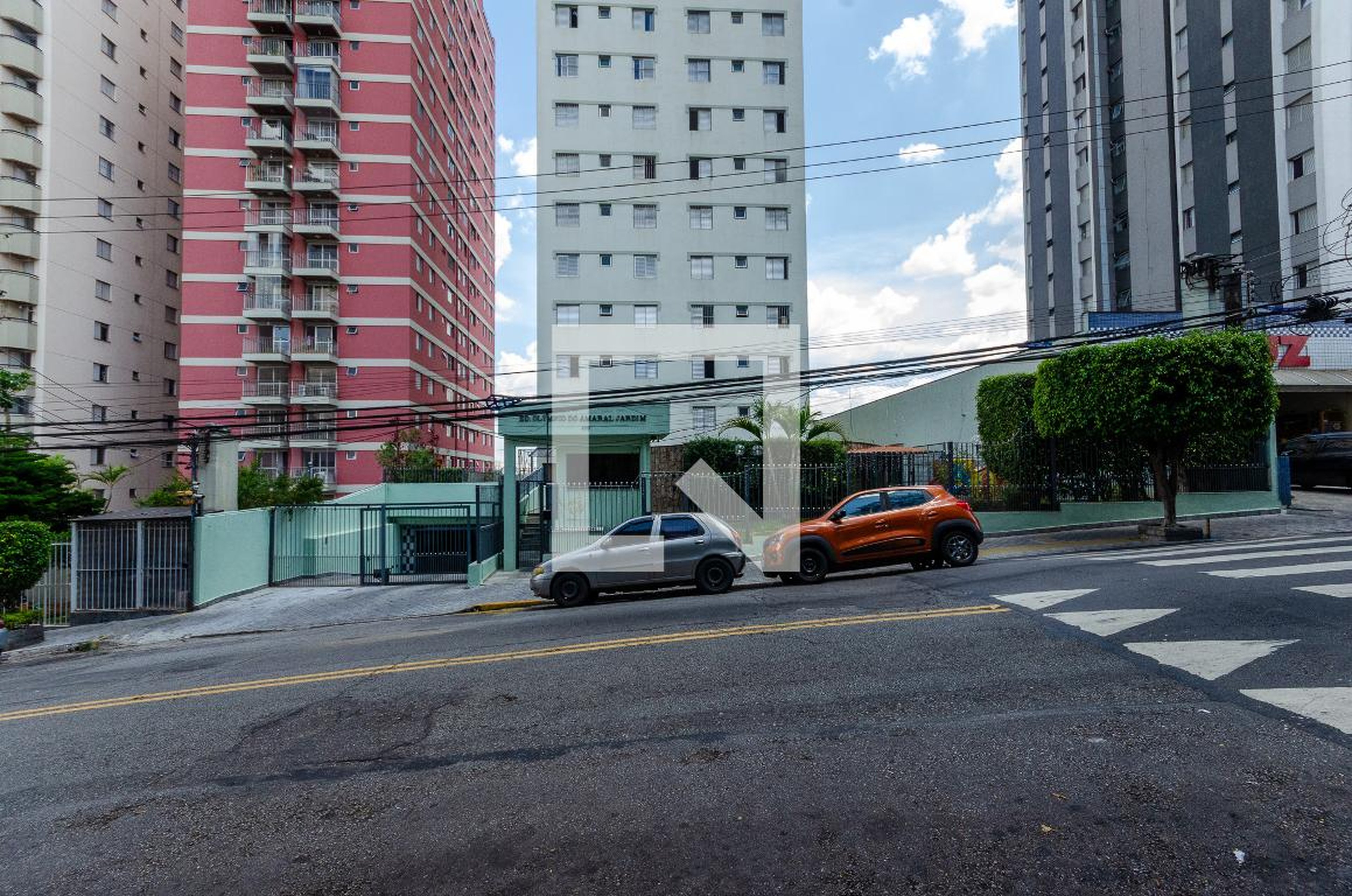 Fachada Condomínio Olympio do Amaral Jardim