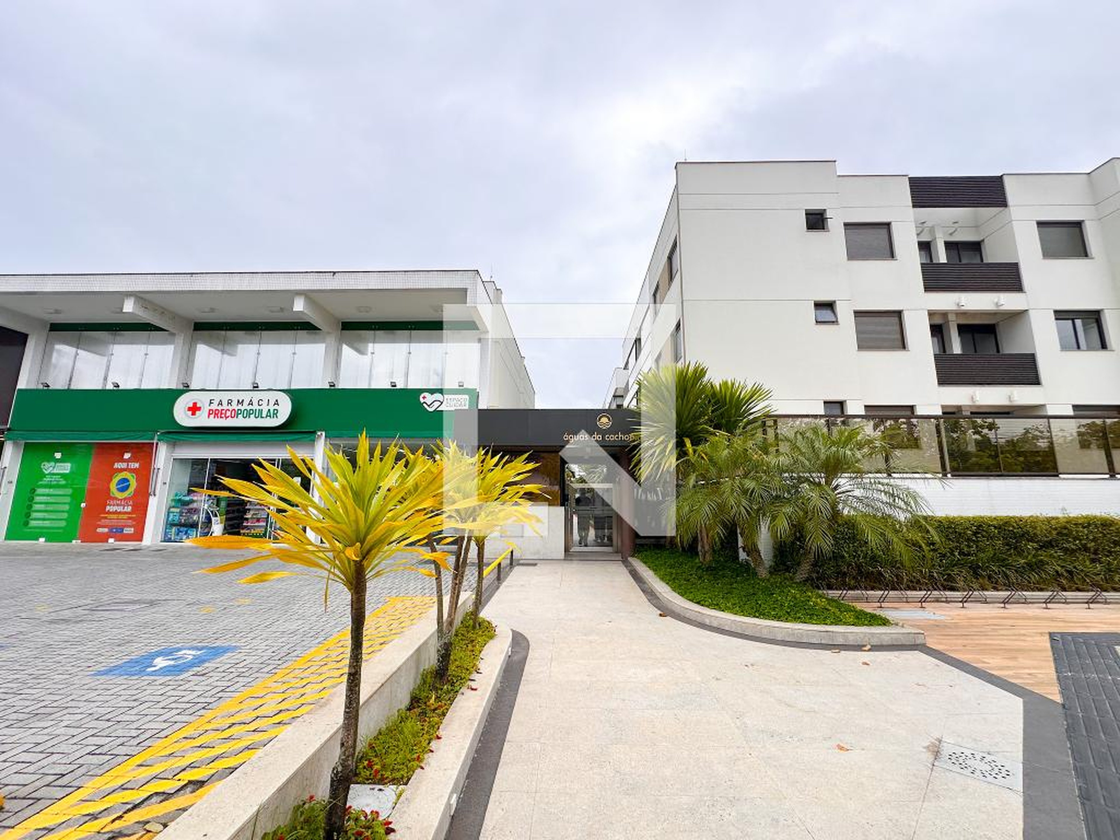 Fachada Condomínio Águas da Cachoeira