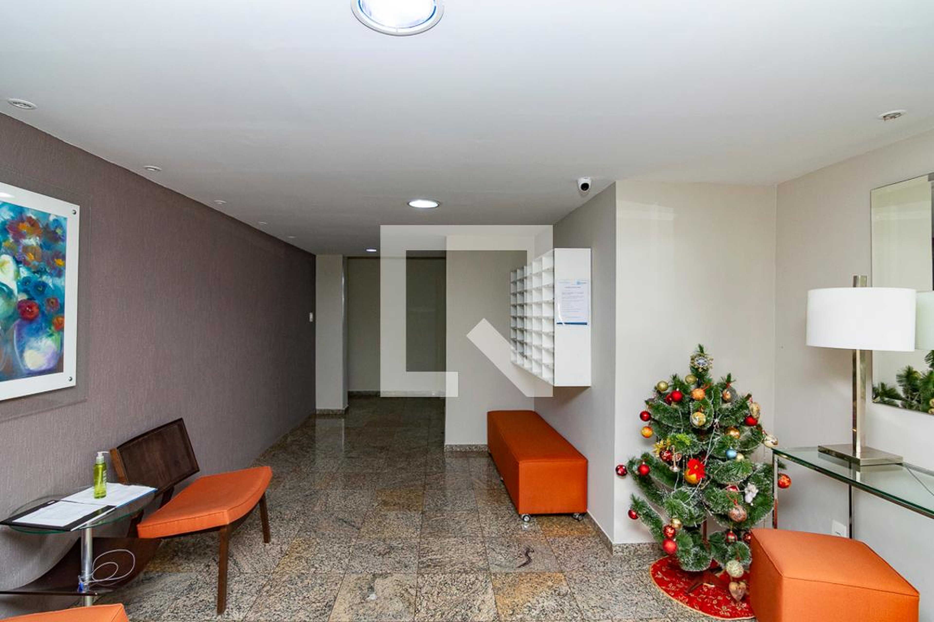 Hall de entrada - Residencial Grajaú