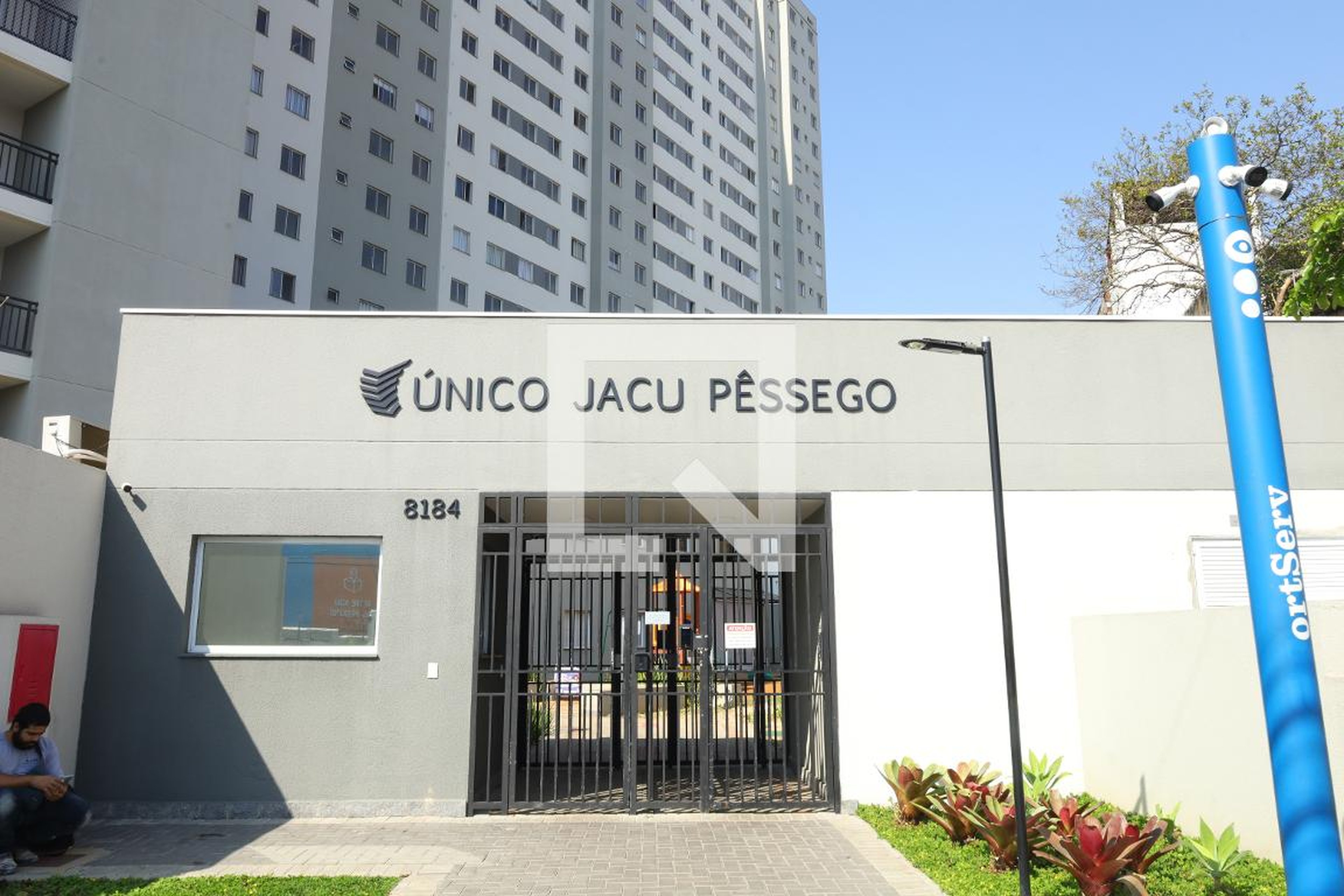 Fachada do condomínio Residencial Único Jacu Pêssego