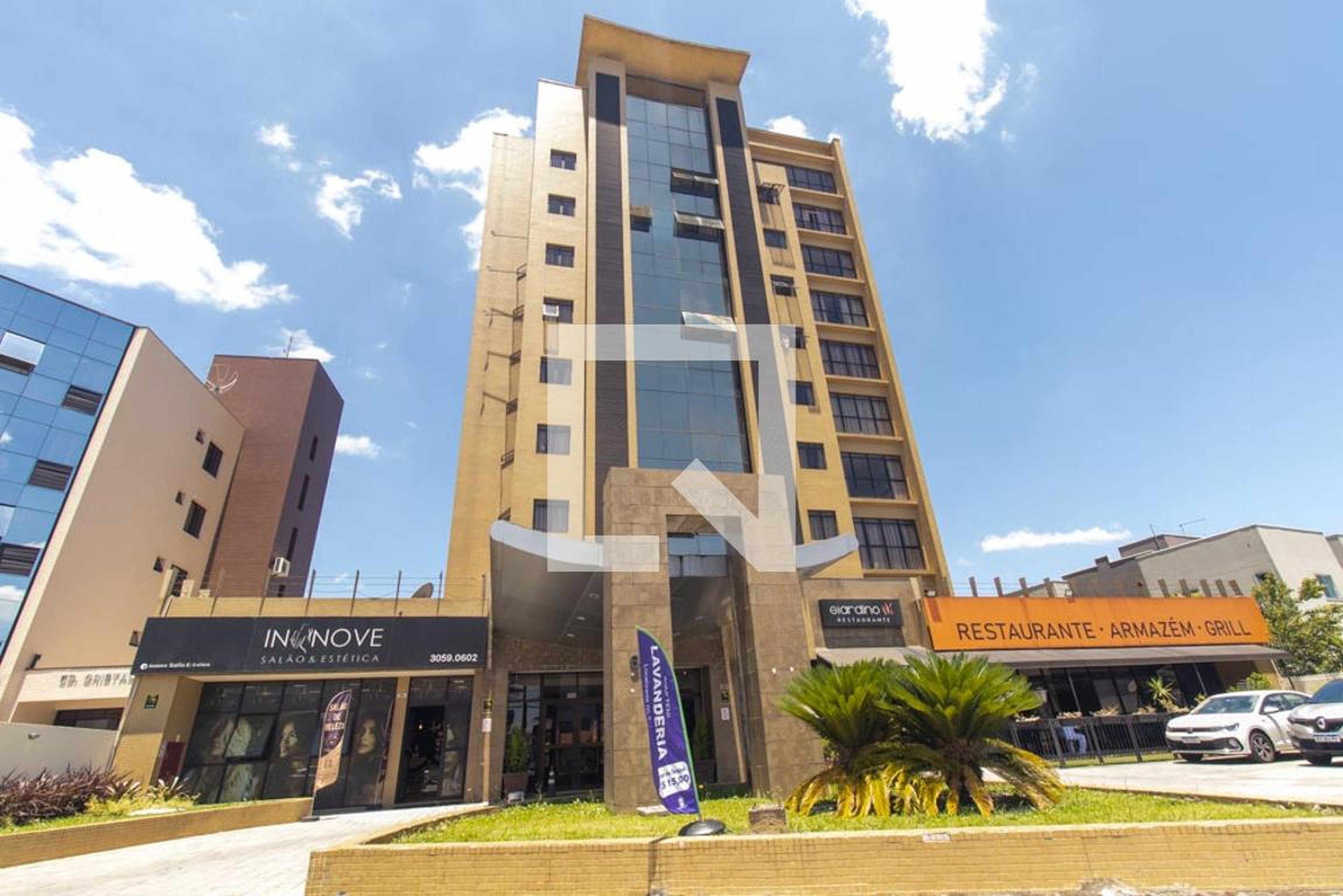 Fachada do Condomínio Residencial