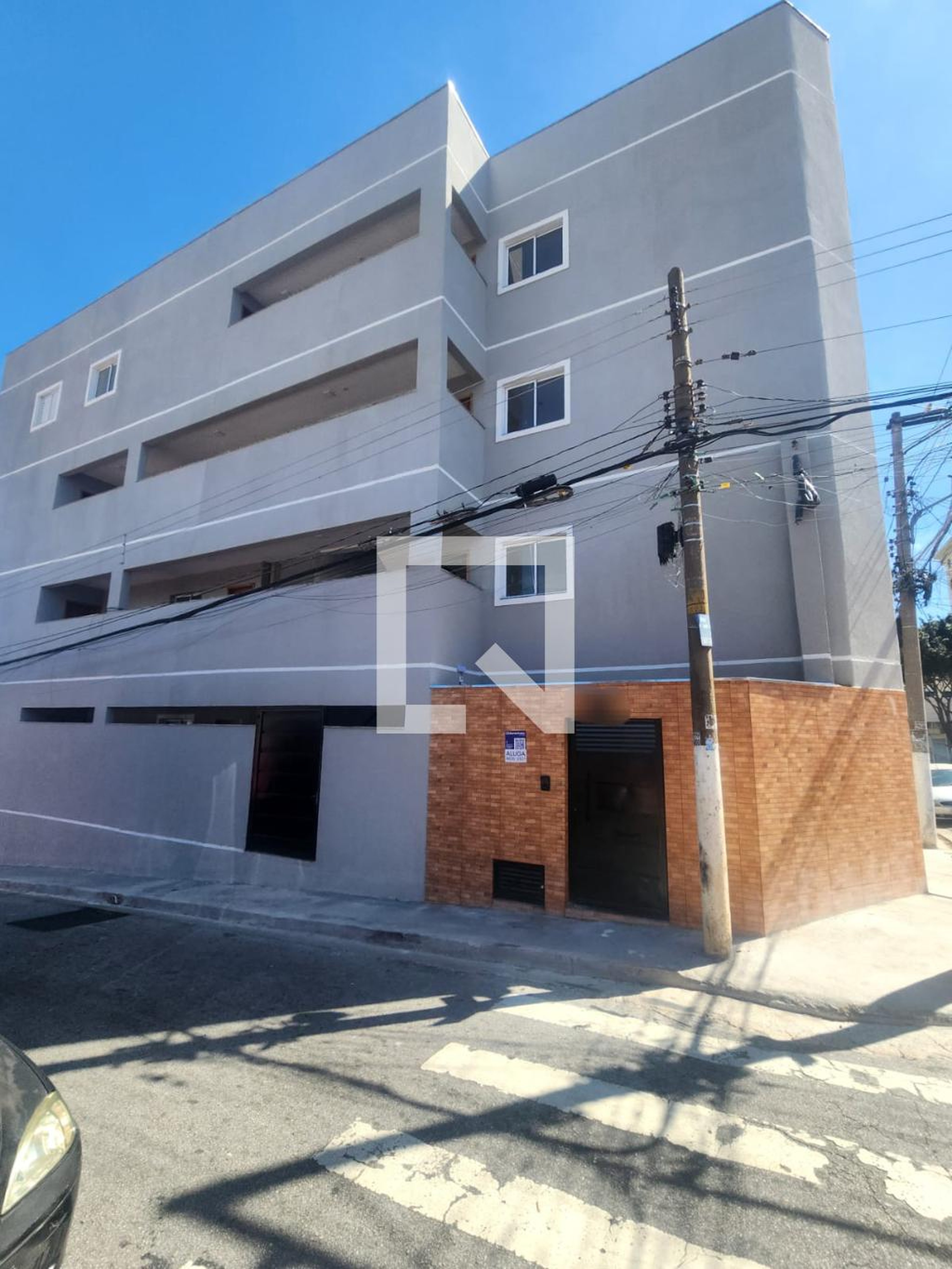 Fachada Condomínio em Rua Padre Marcos Simoni, 266