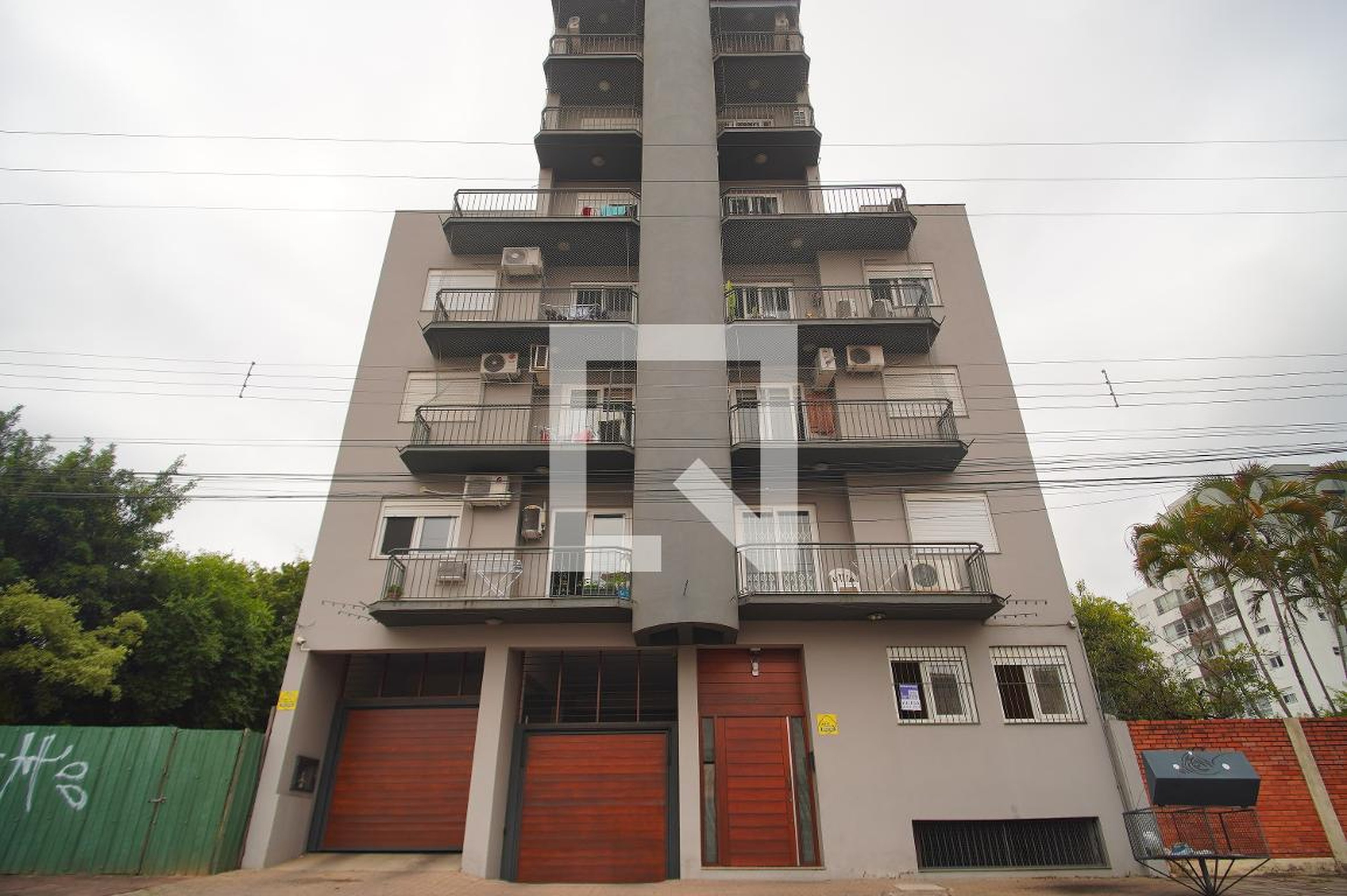 Fachada Condomínio em Rua João Pessoa, 494