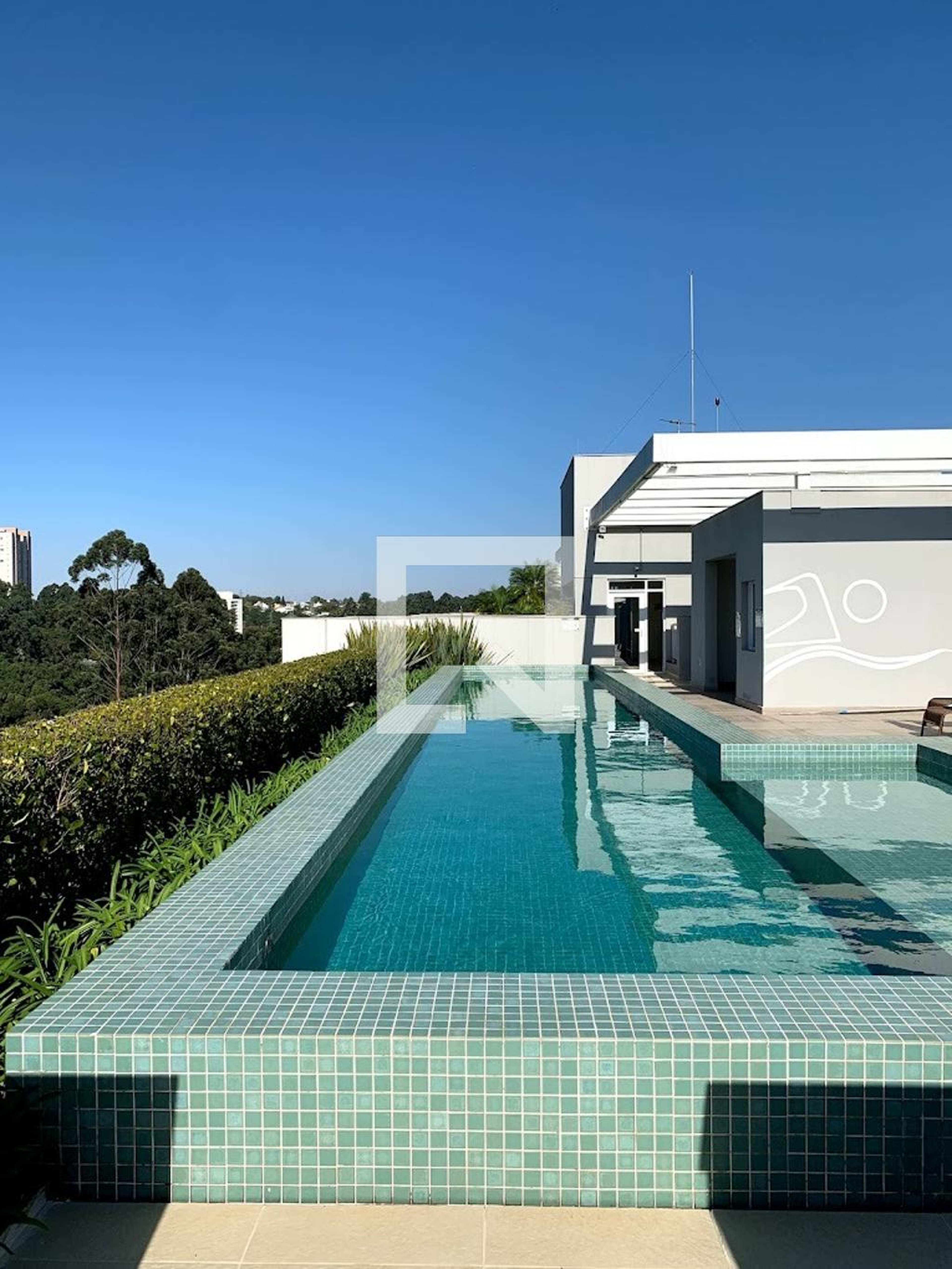 Hall de entrada Condomínio em Avenida Marcos Penteado de Ulhôa Rodrigues, 4