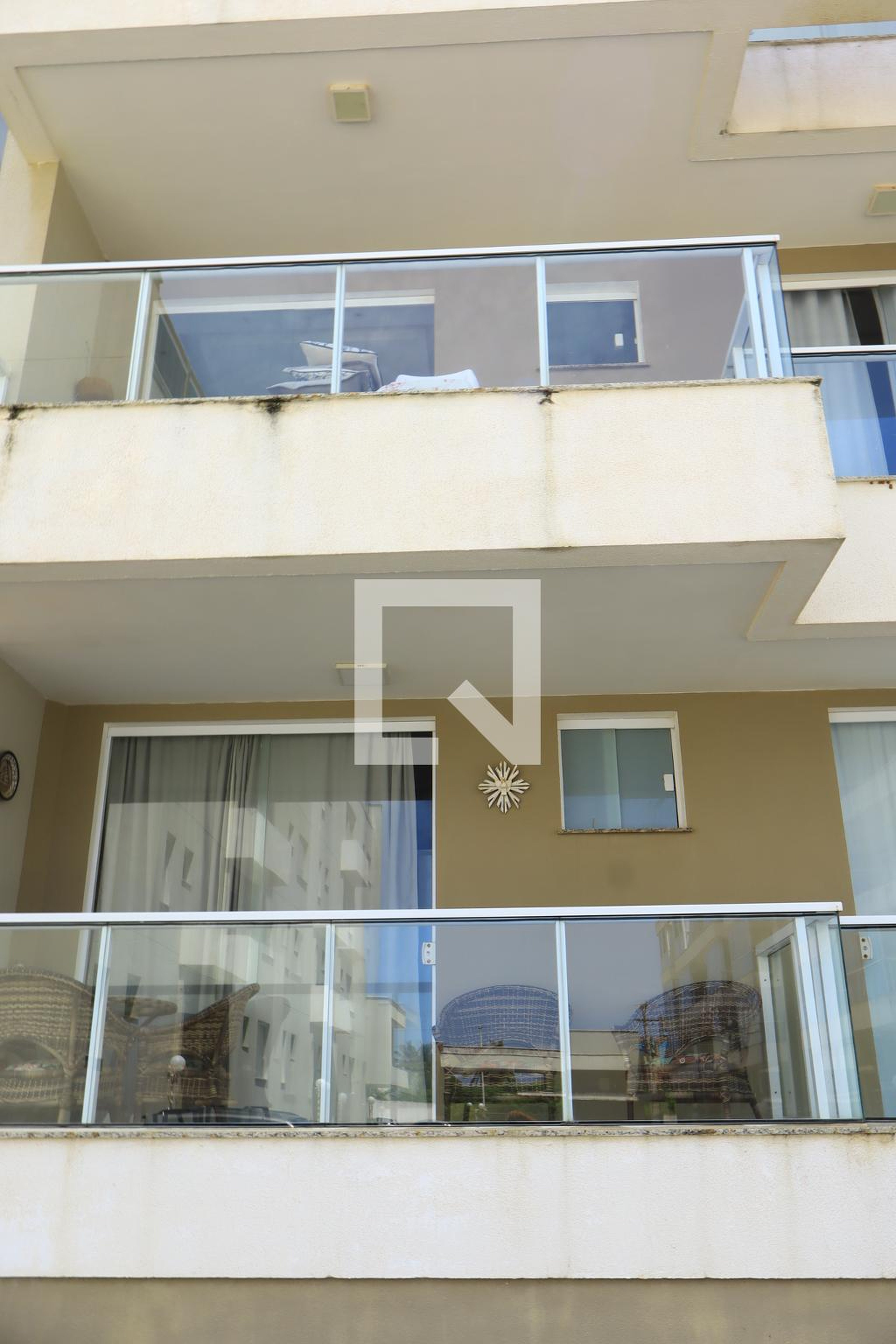 Fachada do Prédio Residencial Ilha de Santorini