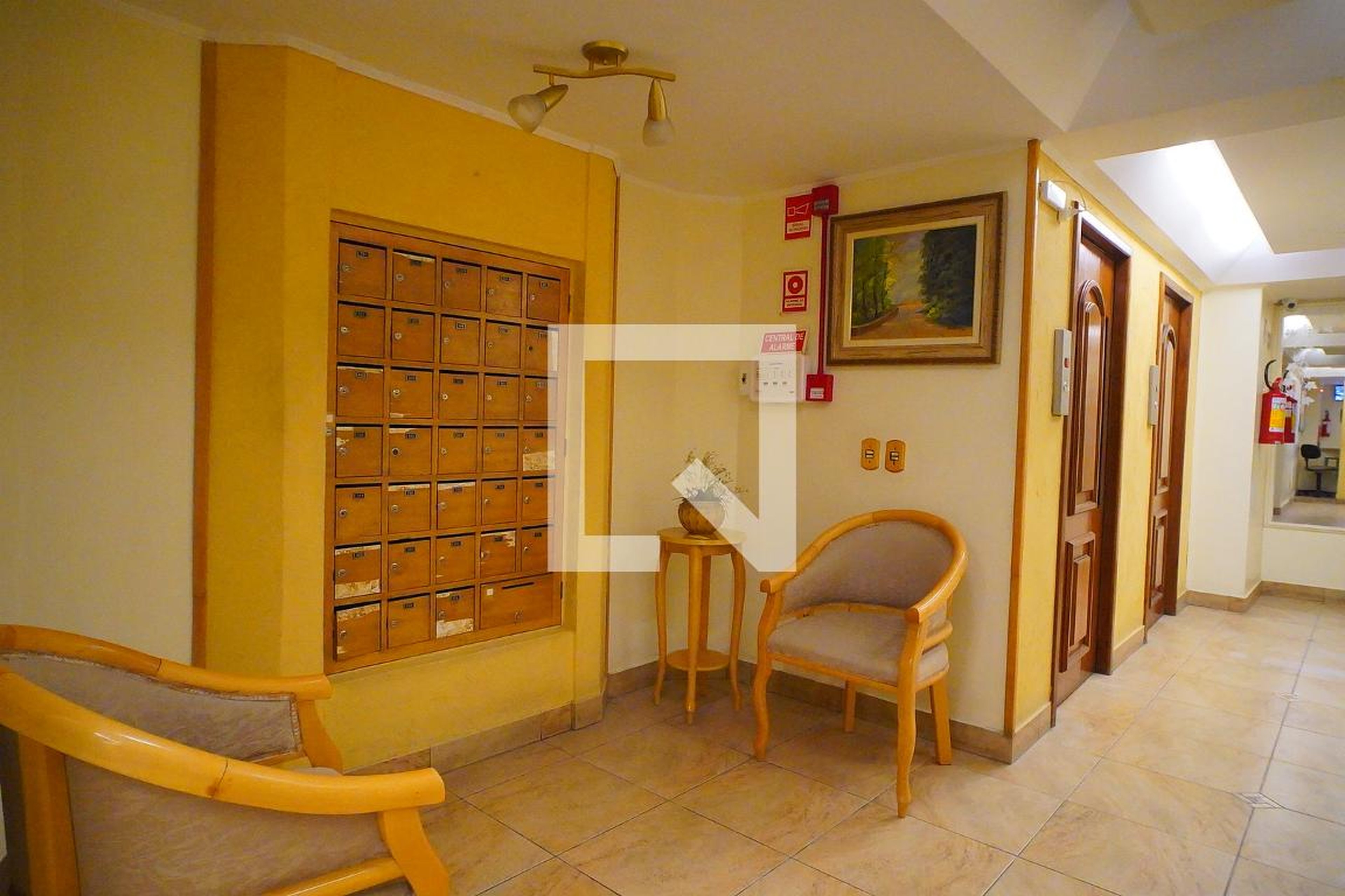 Hall de entrada Edifício Aline