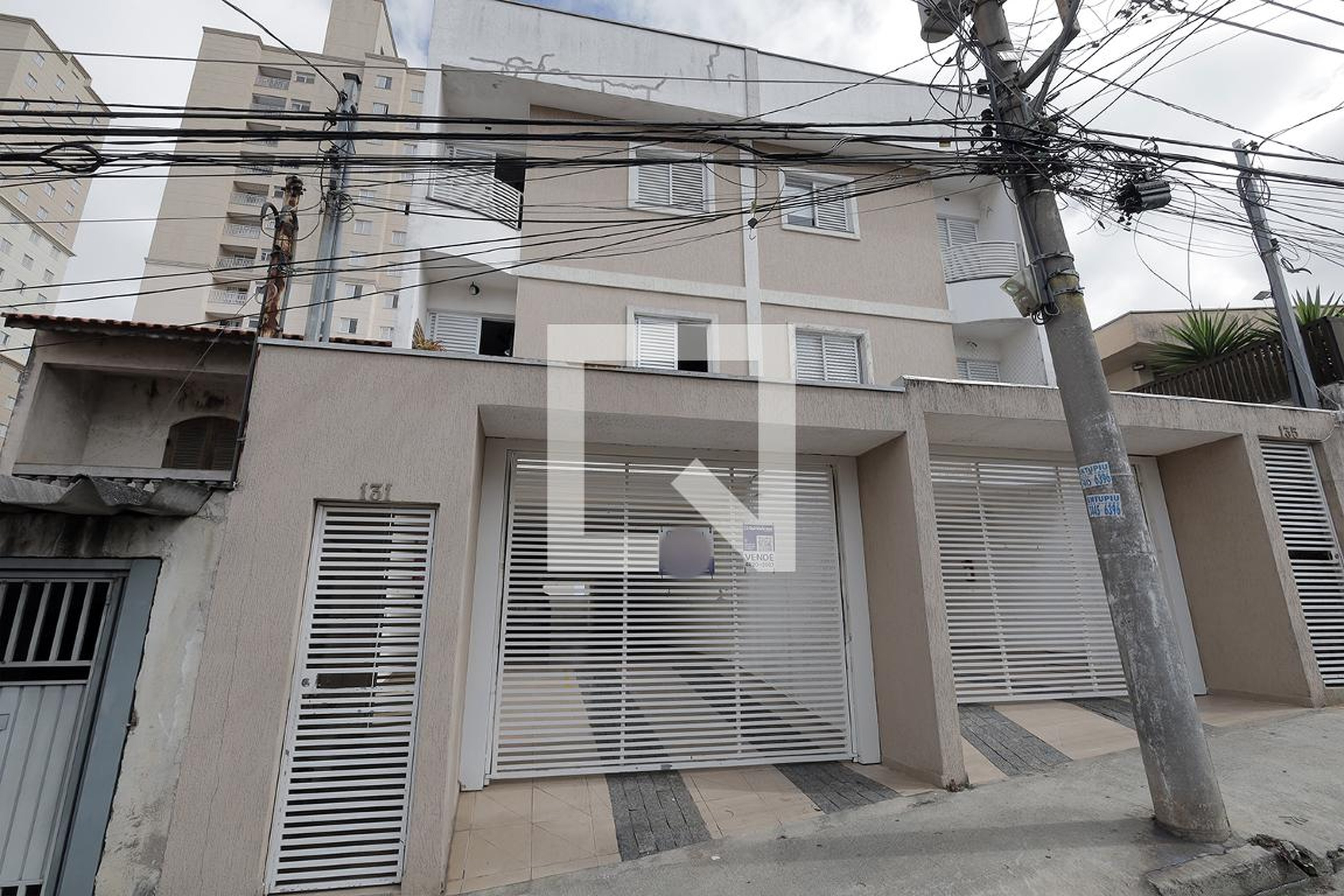 Fachada Condomínio em Rua Eduardo Prado, 131
