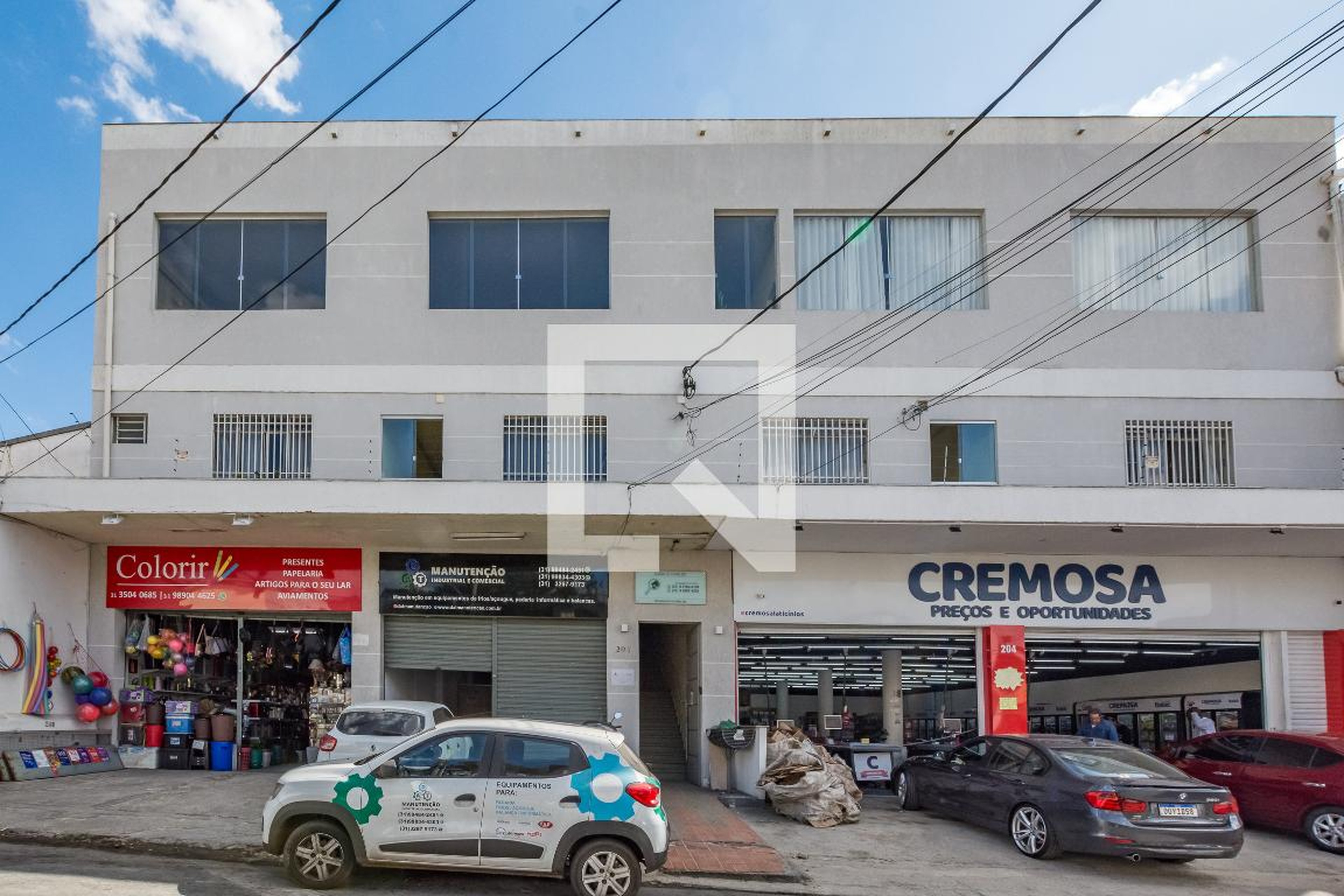 Fachada Condomínio em Rua Nogueira da Gama, 208