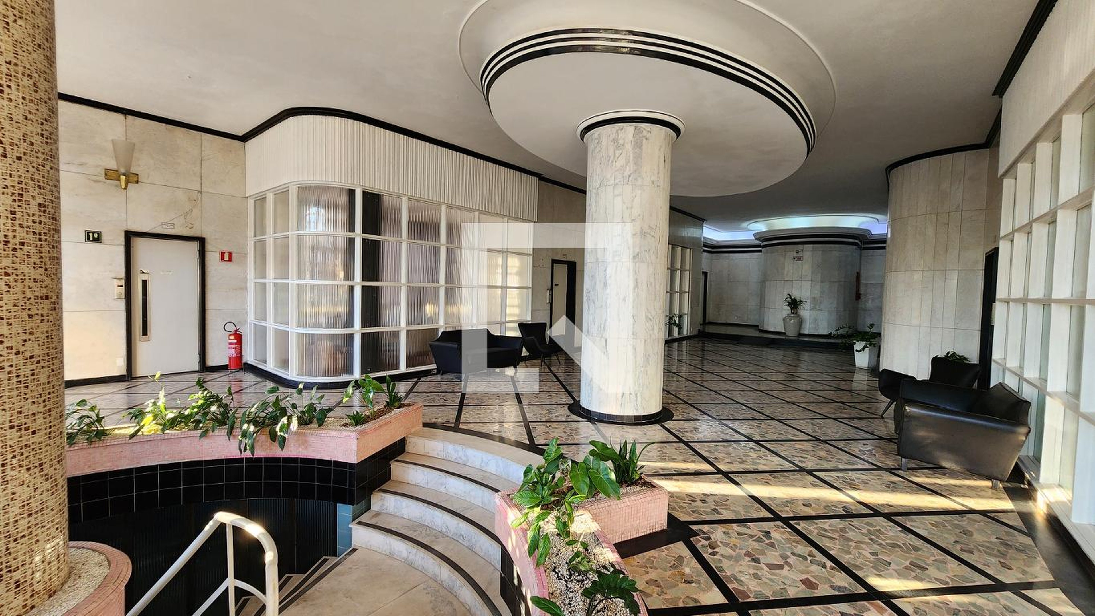 Hall de entrada - Edifício Parque Verde Mar