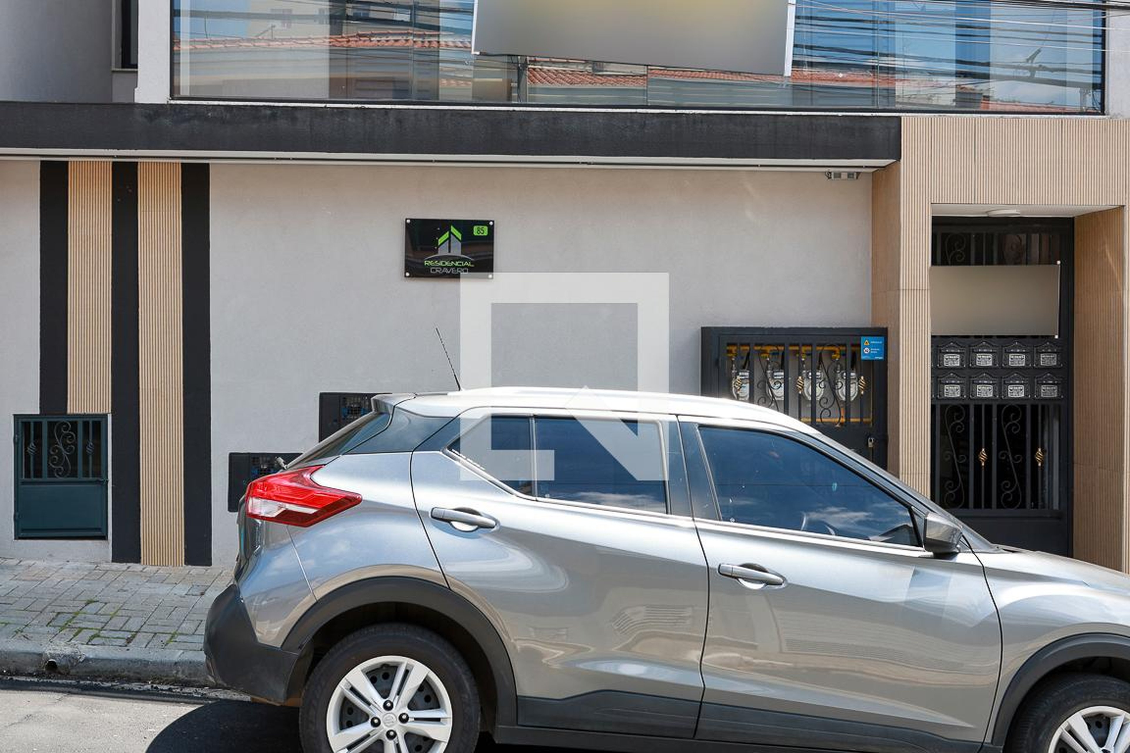 Fachada do condomínio Residencial Cravero