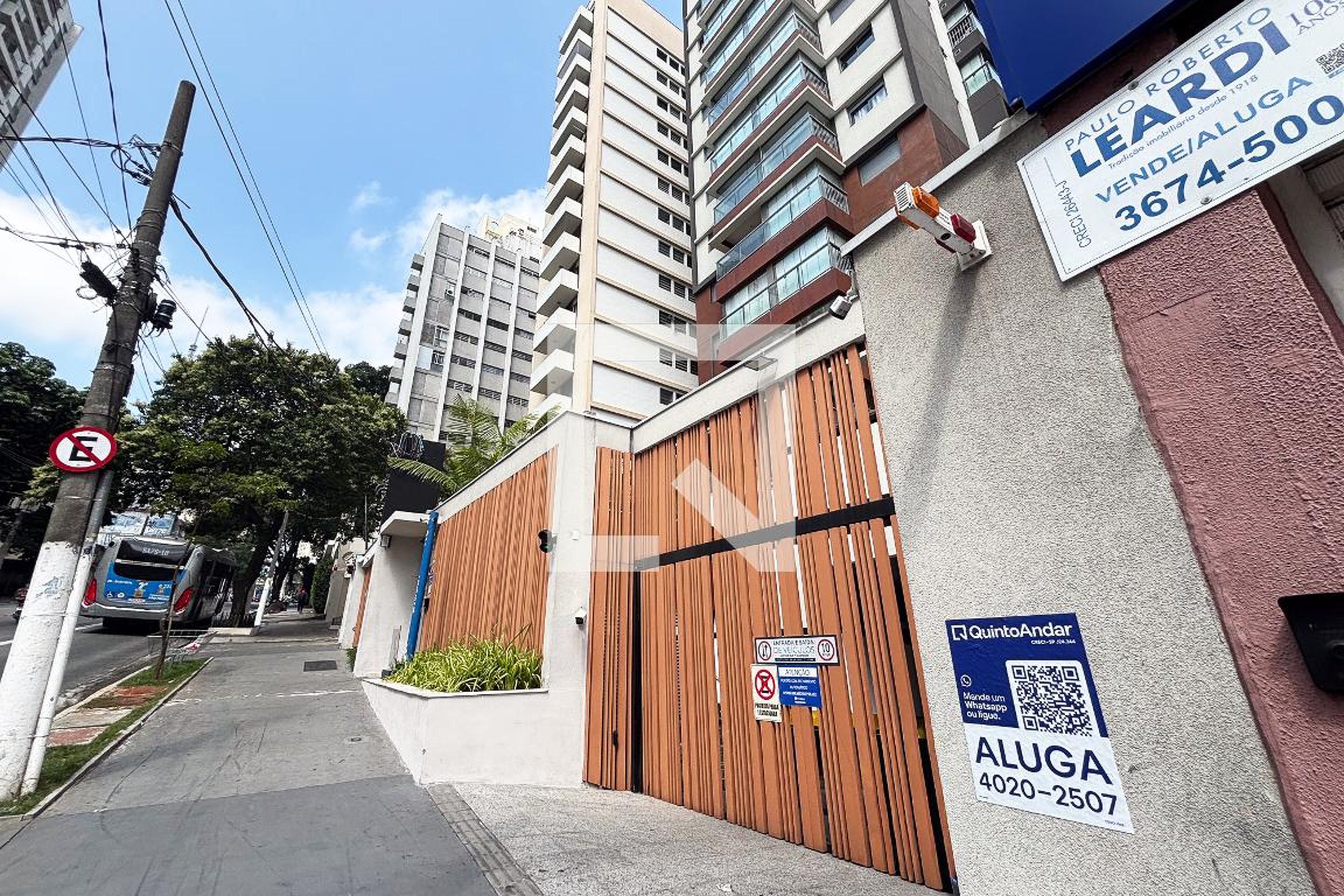 fachada do predio Condomínio Park Side Jardim Paulista