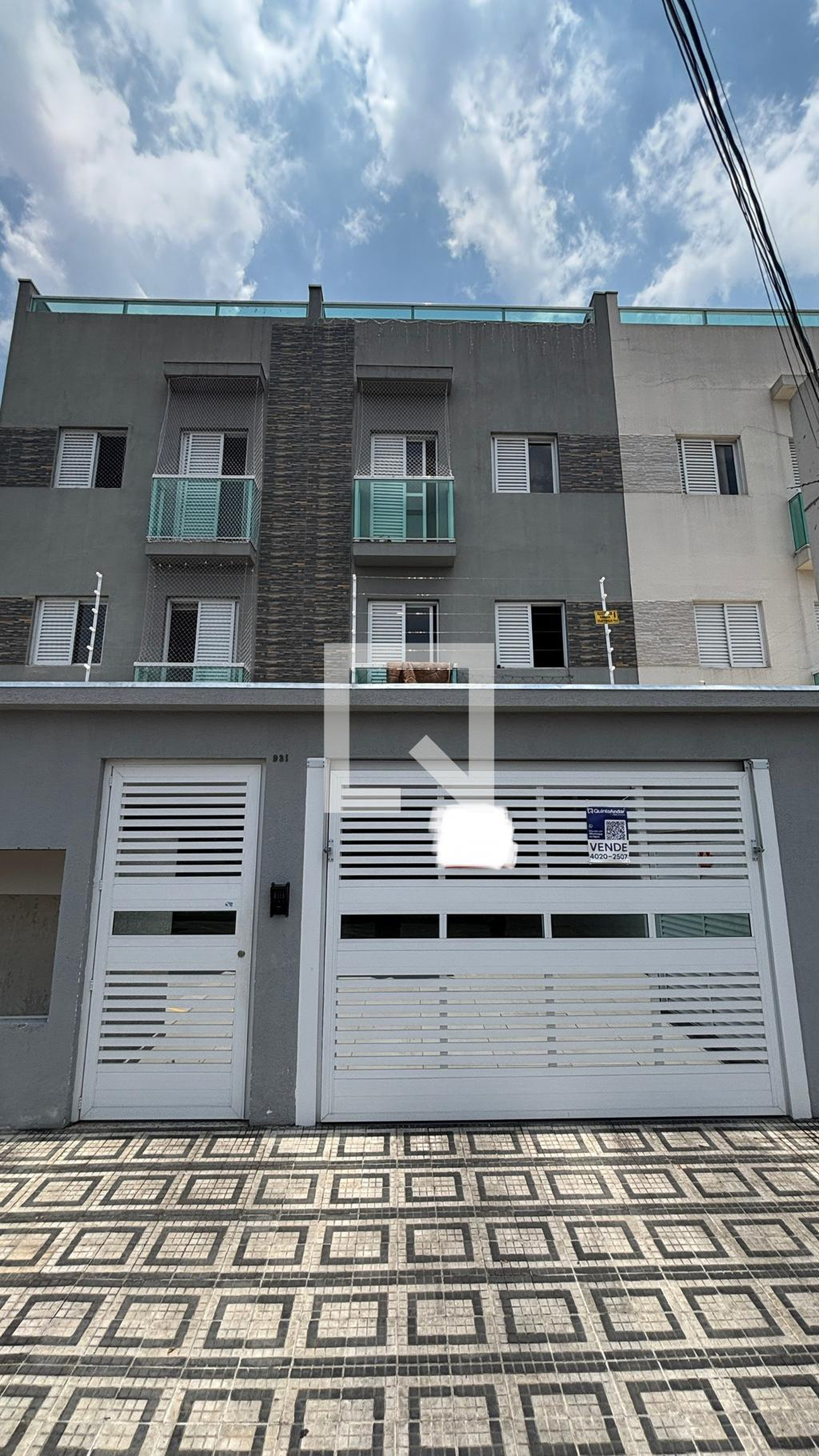 Fachada Condomínio em Rua Professor Licínio, 931