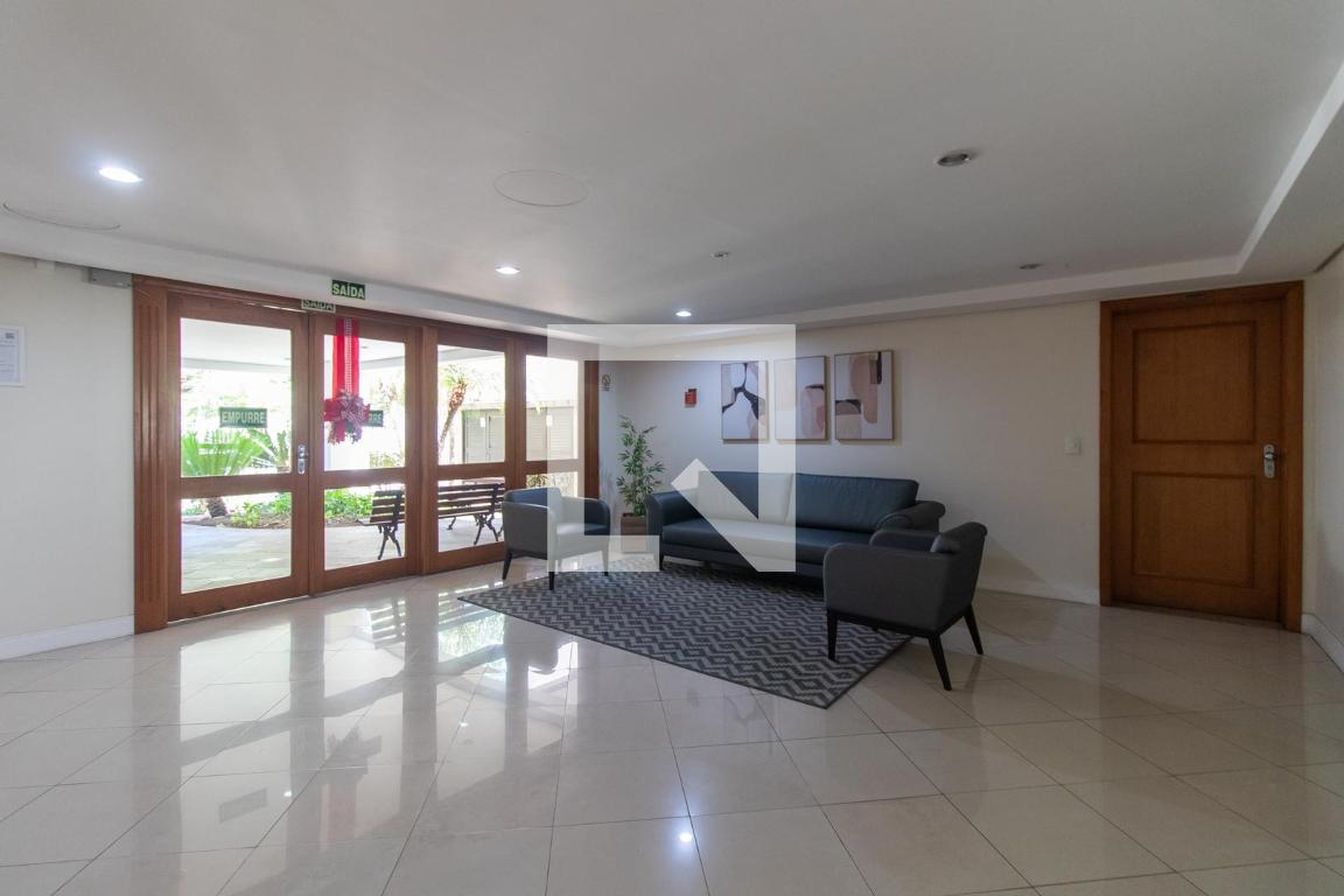 Hall social - Residencial Iluminatto