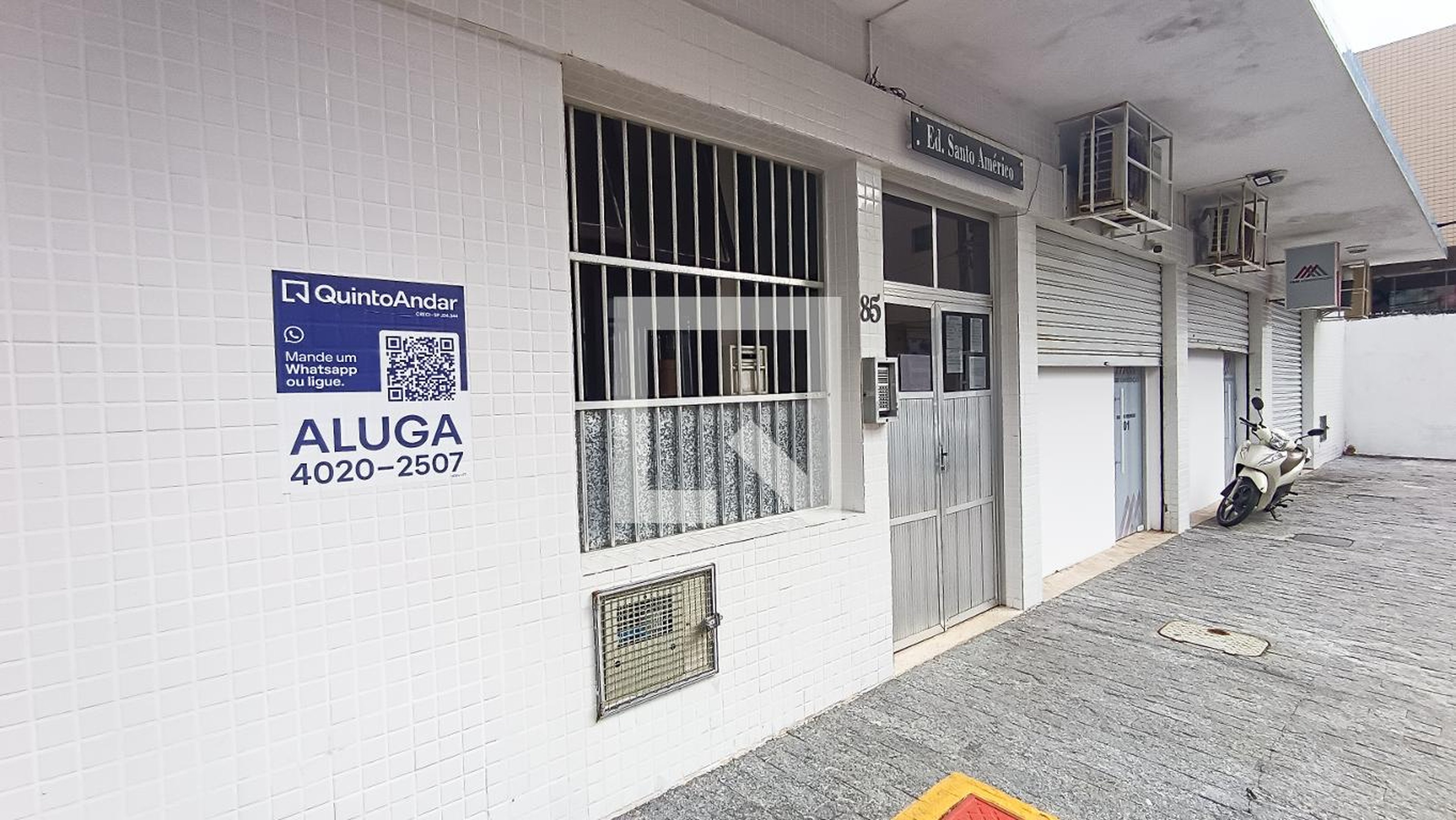 Fachada Condomínio em Rua Antônio Ferraro, 85