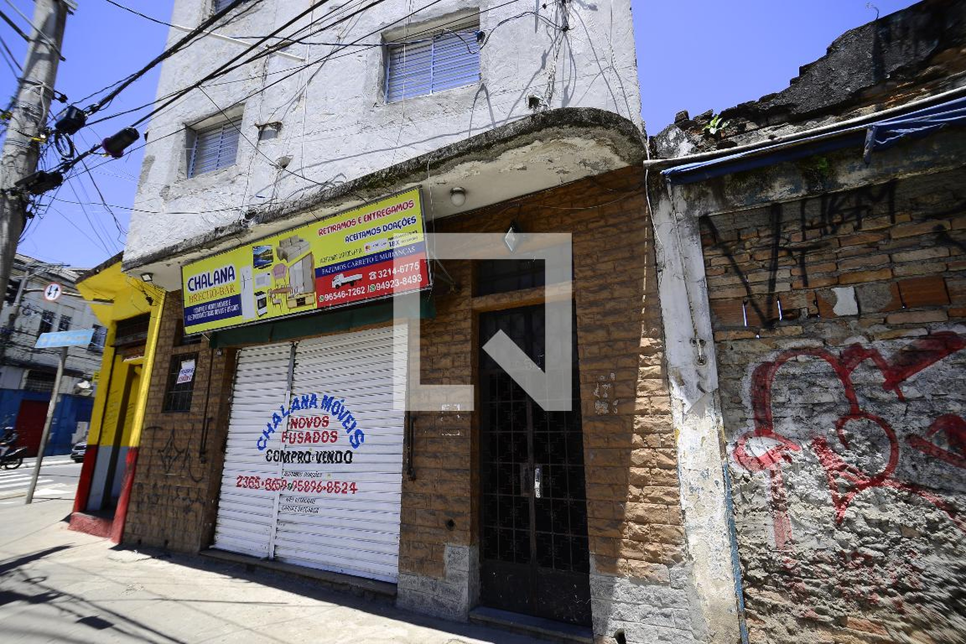 Fachada Condomínio em Rua Glicério, 654