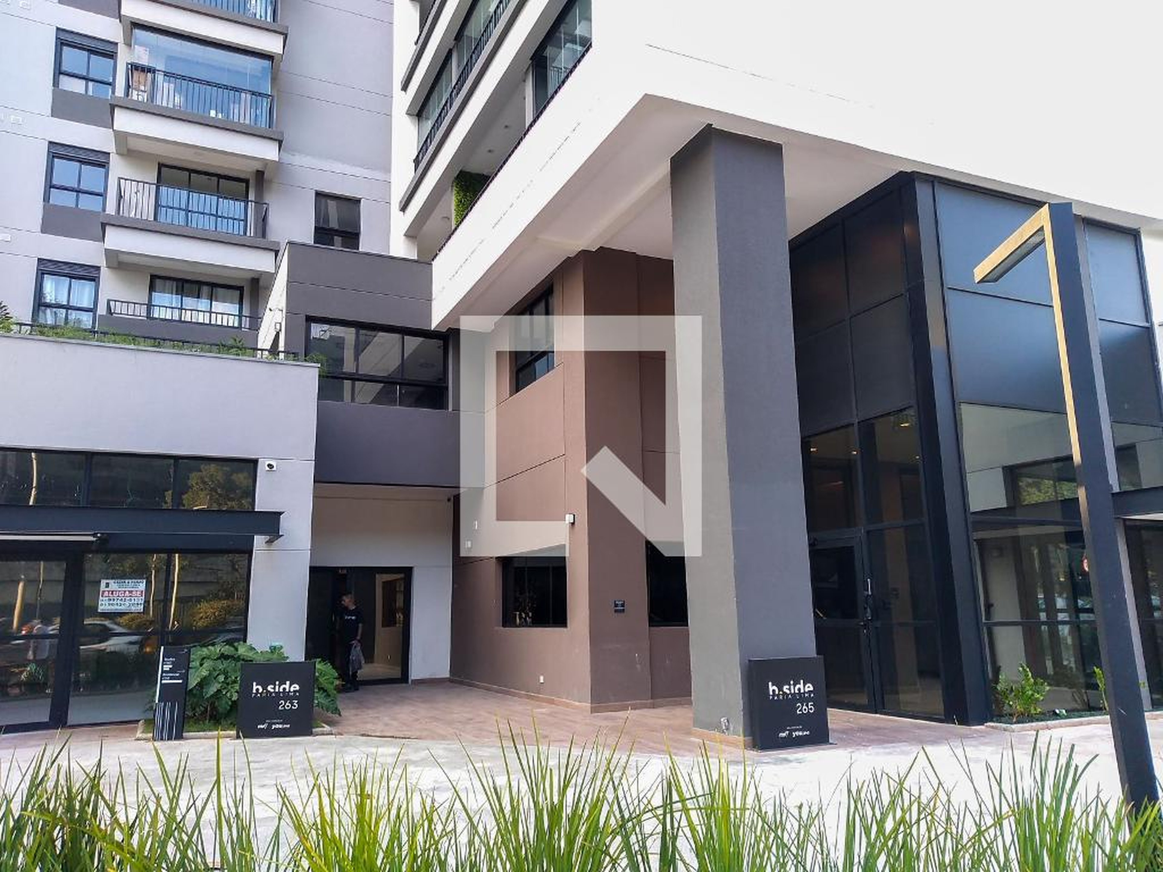 Fachada Condomínio B.Side - Faria Lima