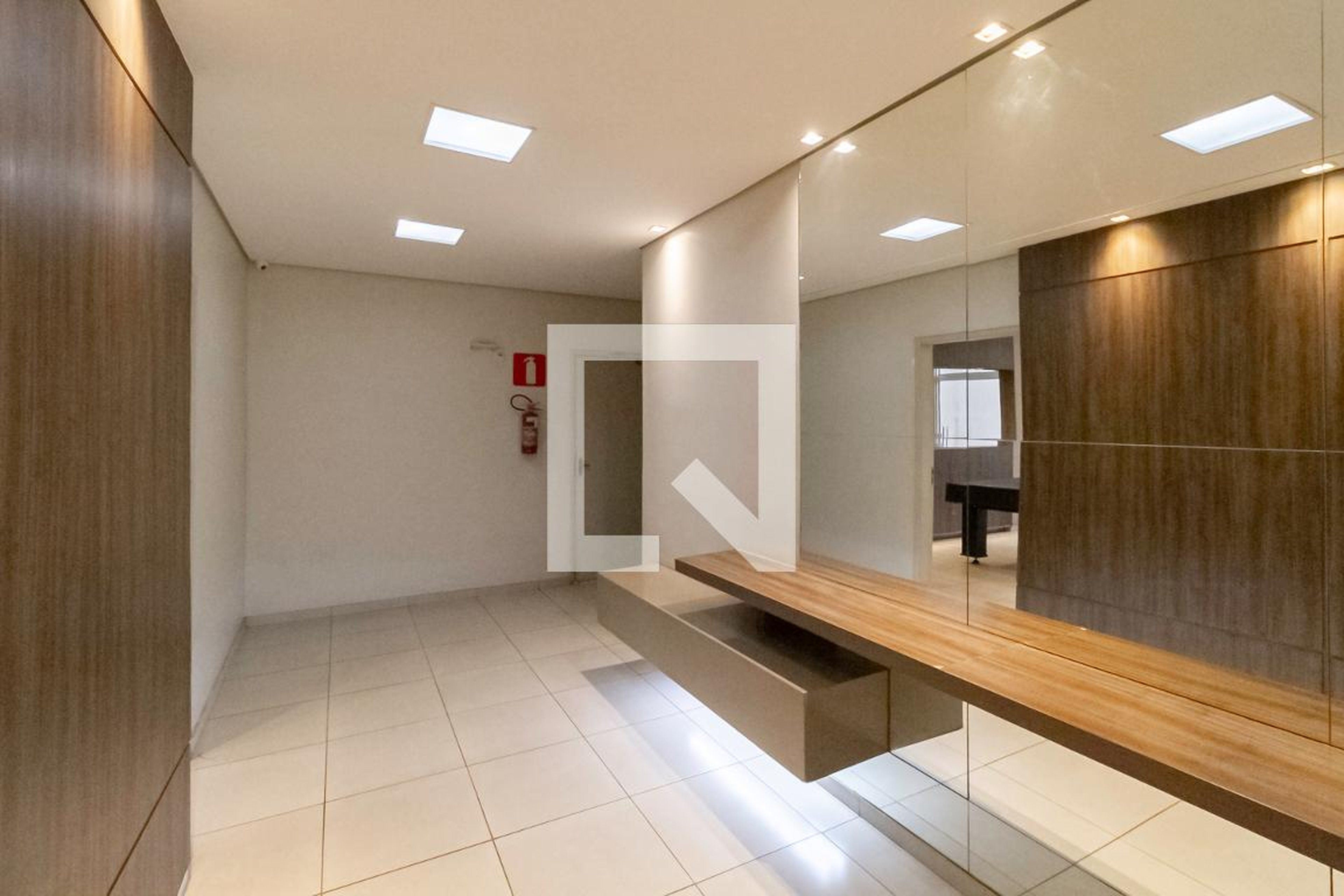 Hall social - Residencial Conquista Ouro Preto