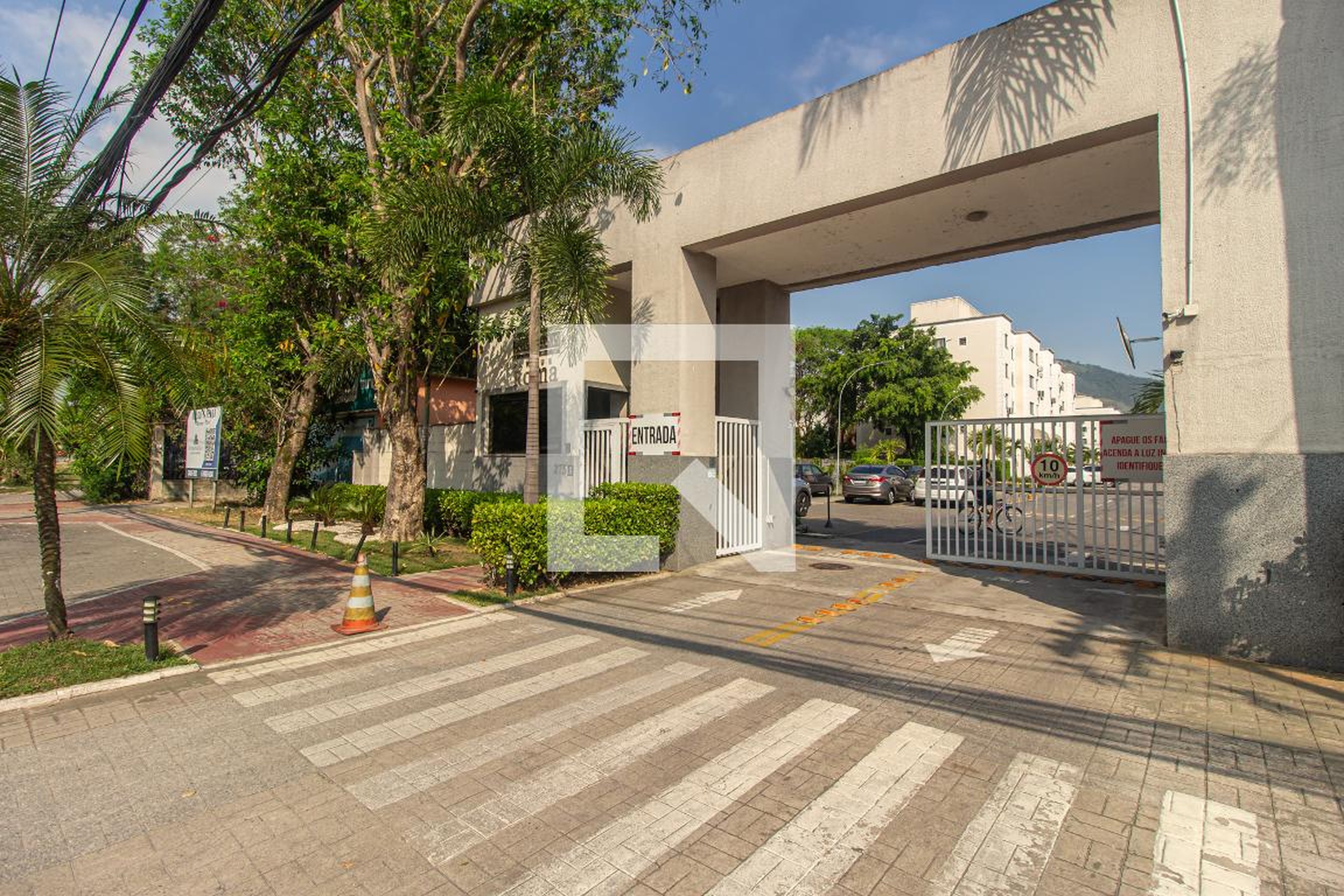 Fachada do condomínio Condomínio Parque Roma