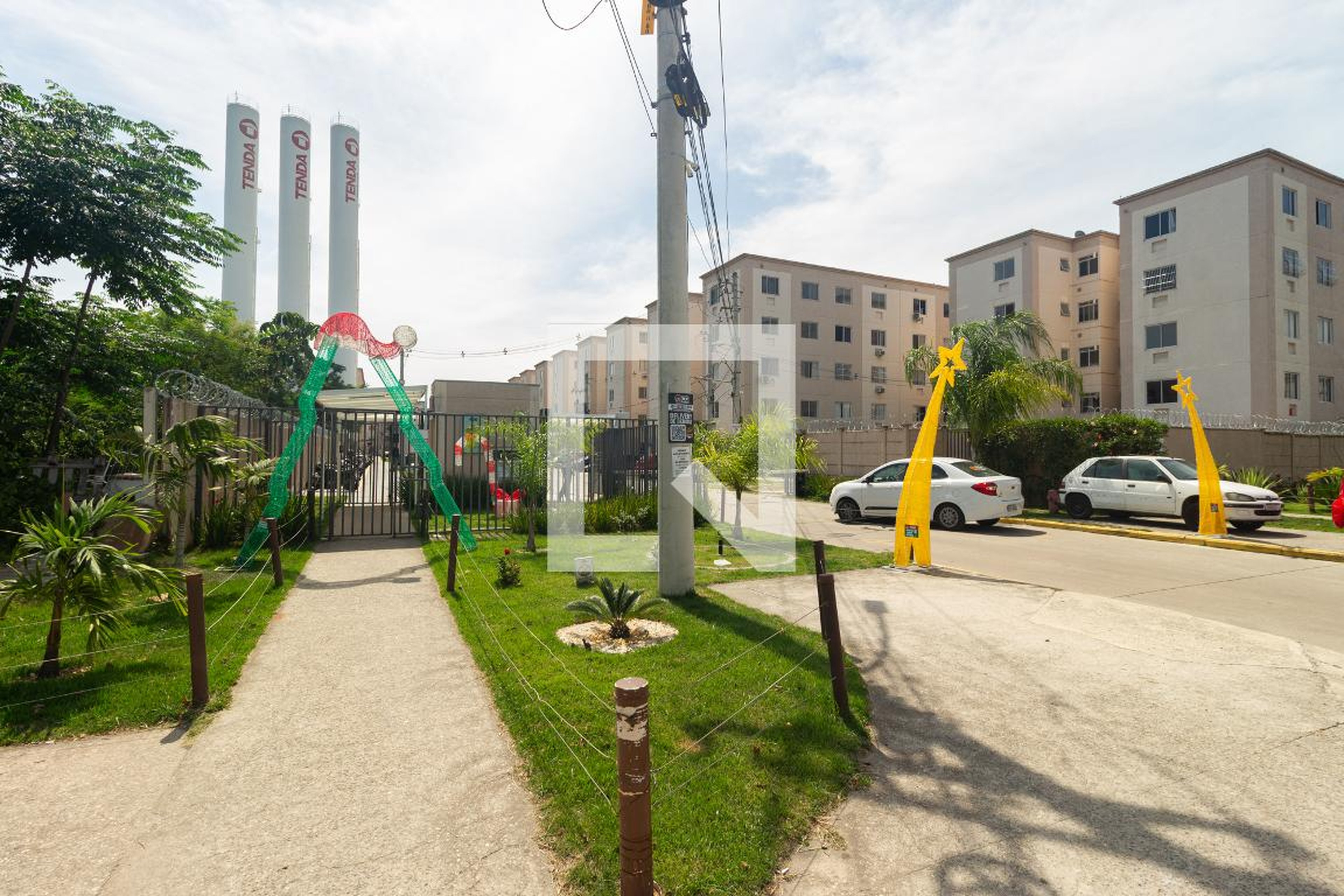 Fachada do condomínio Condomínio Reserva do Parque 2