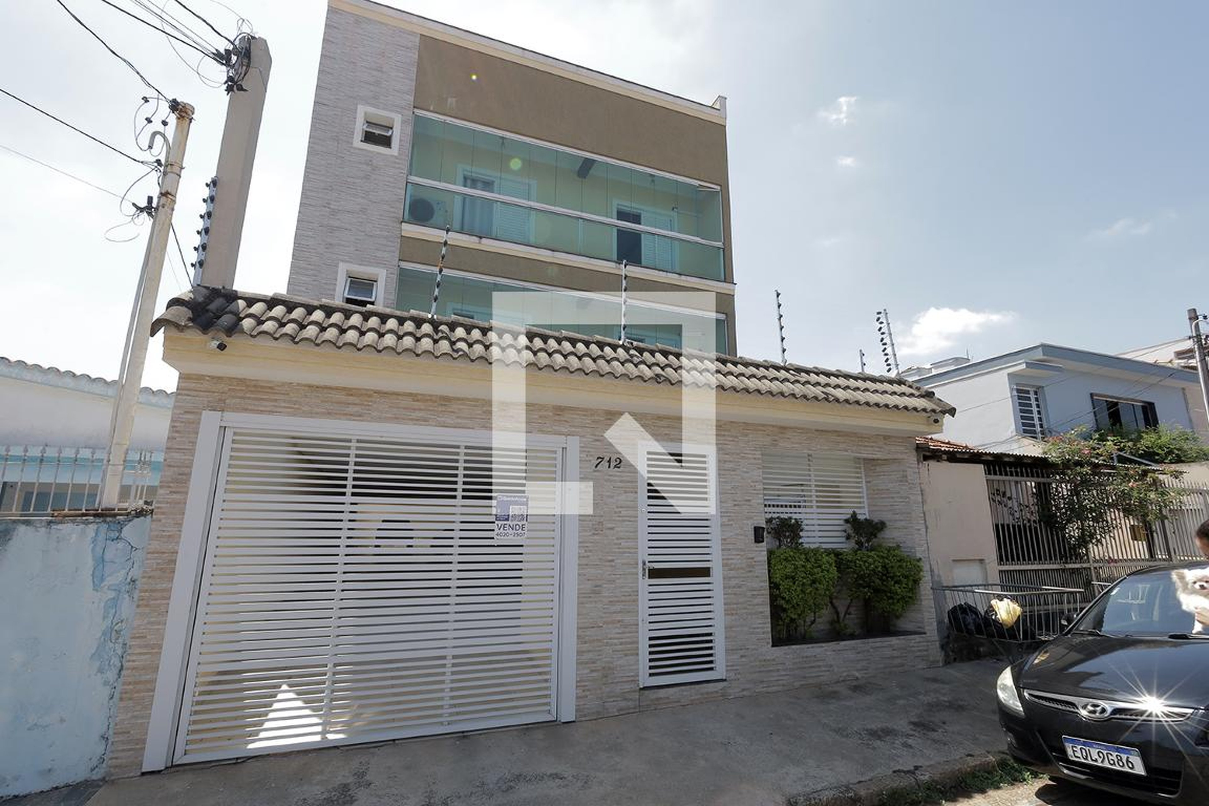 Fachada Condomínio em Rua Miquelina, 712