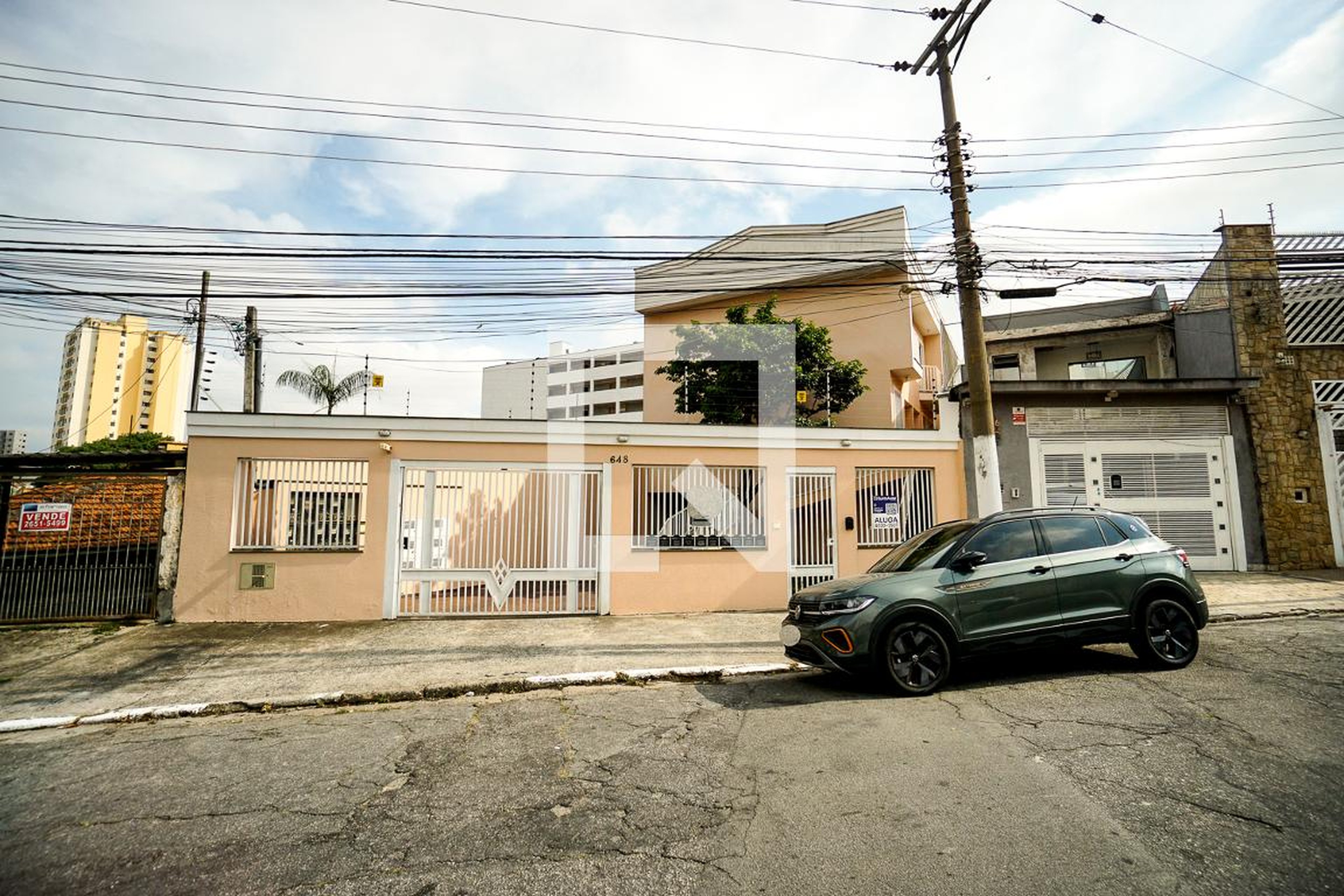 Fachada Condomínio em Avenida Marcondes de Brito, 648