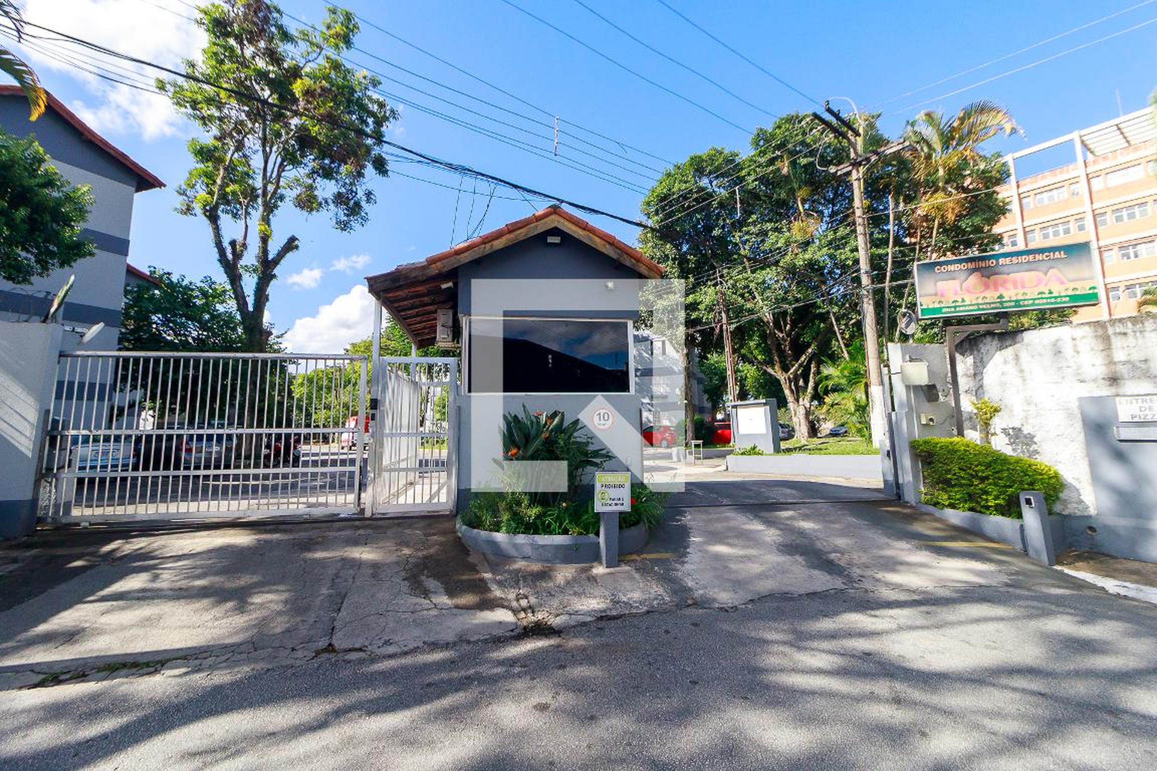 Fachada Residencial Flórida  Portaria 1