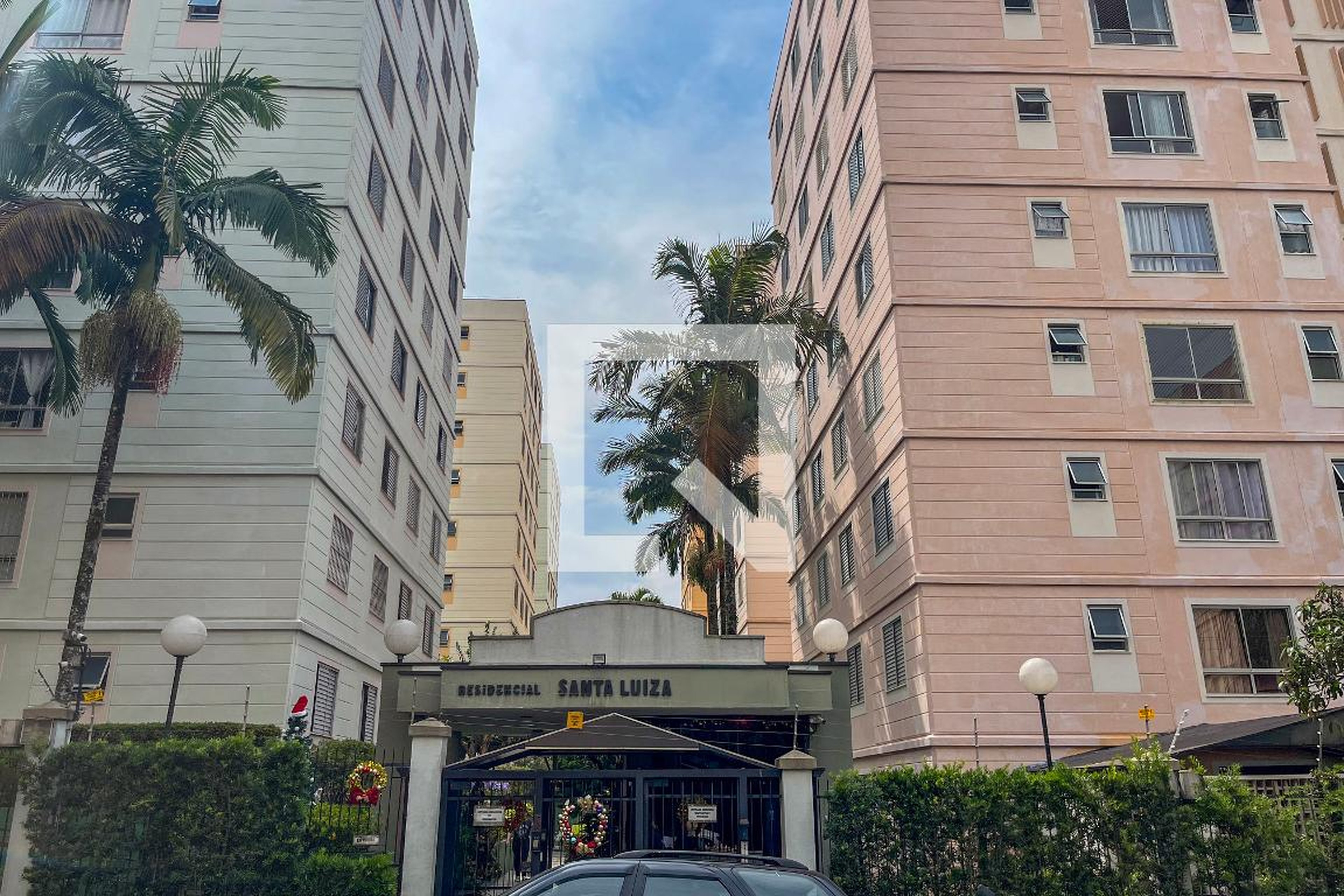 Fachada do Prédio Residencial Santa Luiza