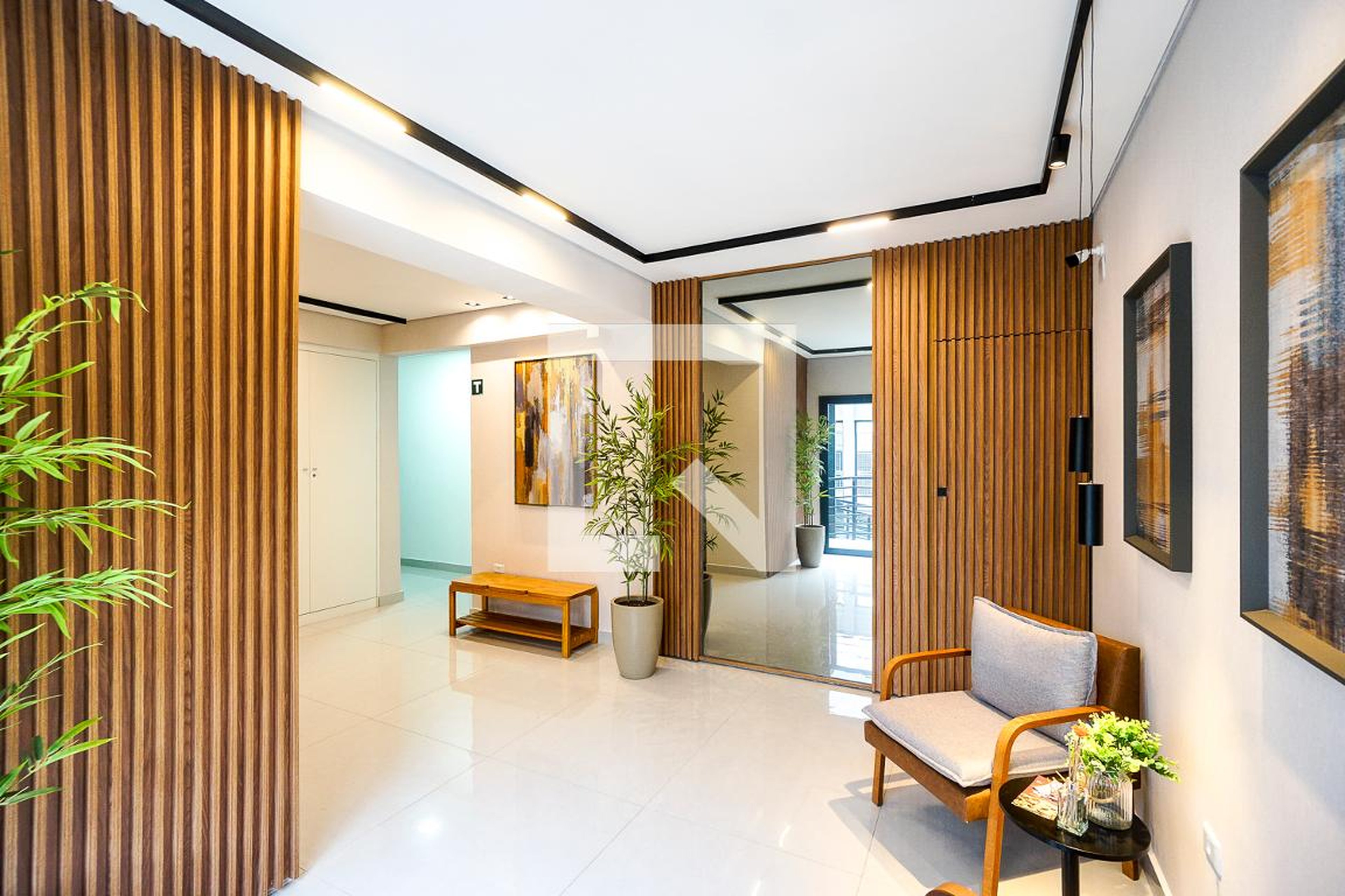 Hall social - Olivia Residencial