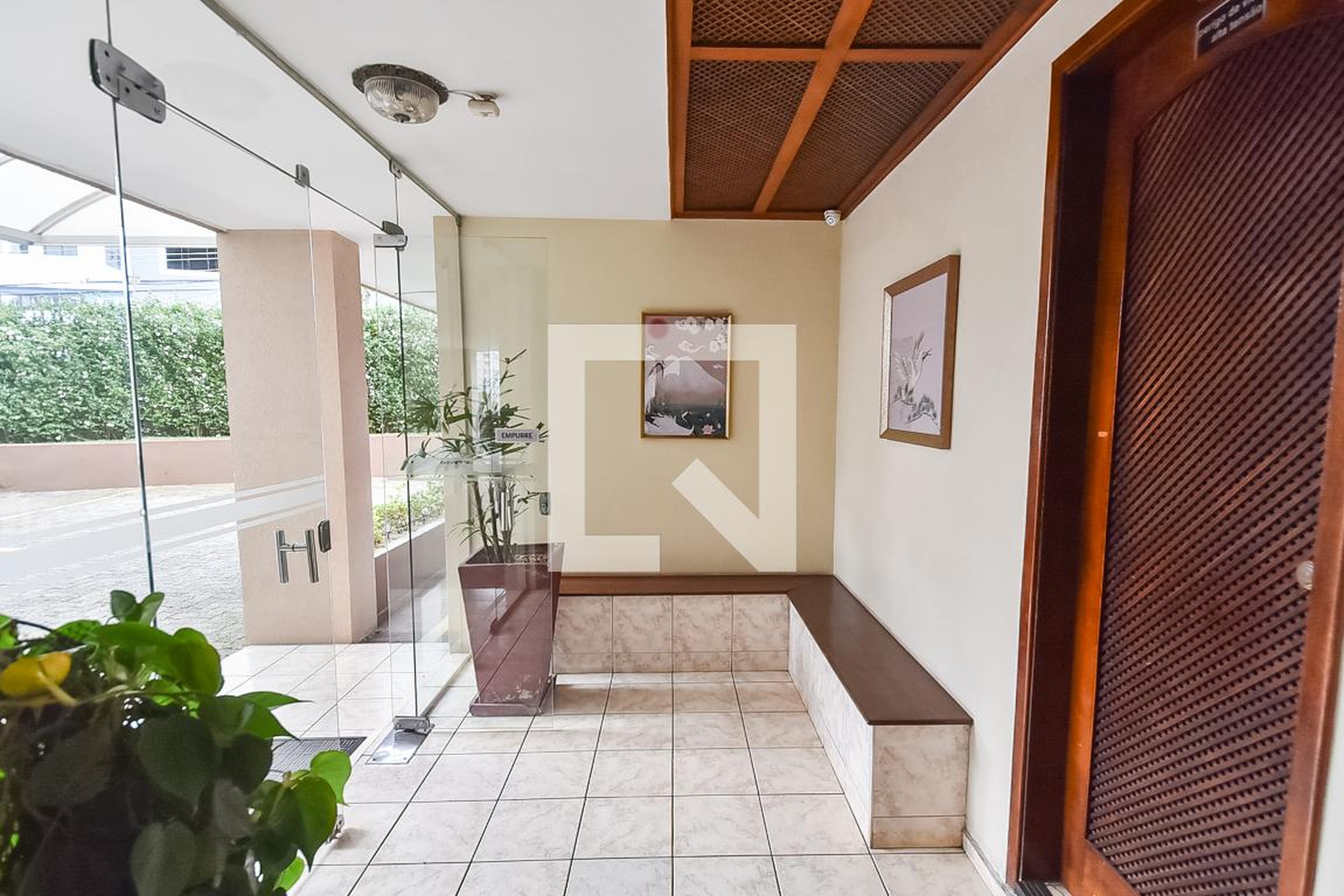 Hall de entrada - Residencial Santa Cruz Vila Mariana I