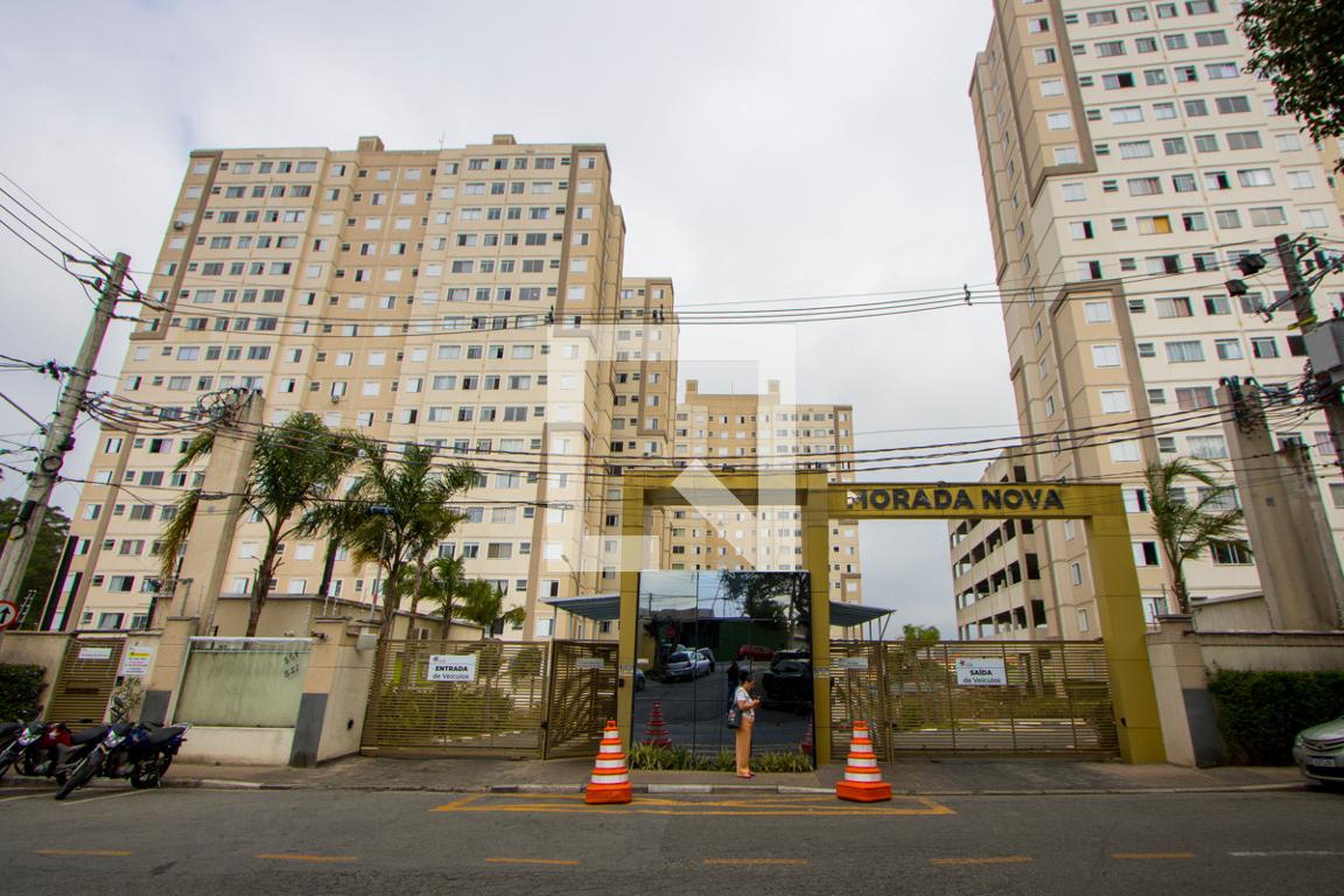 Fachada do condomínio Residencial Morada Nova