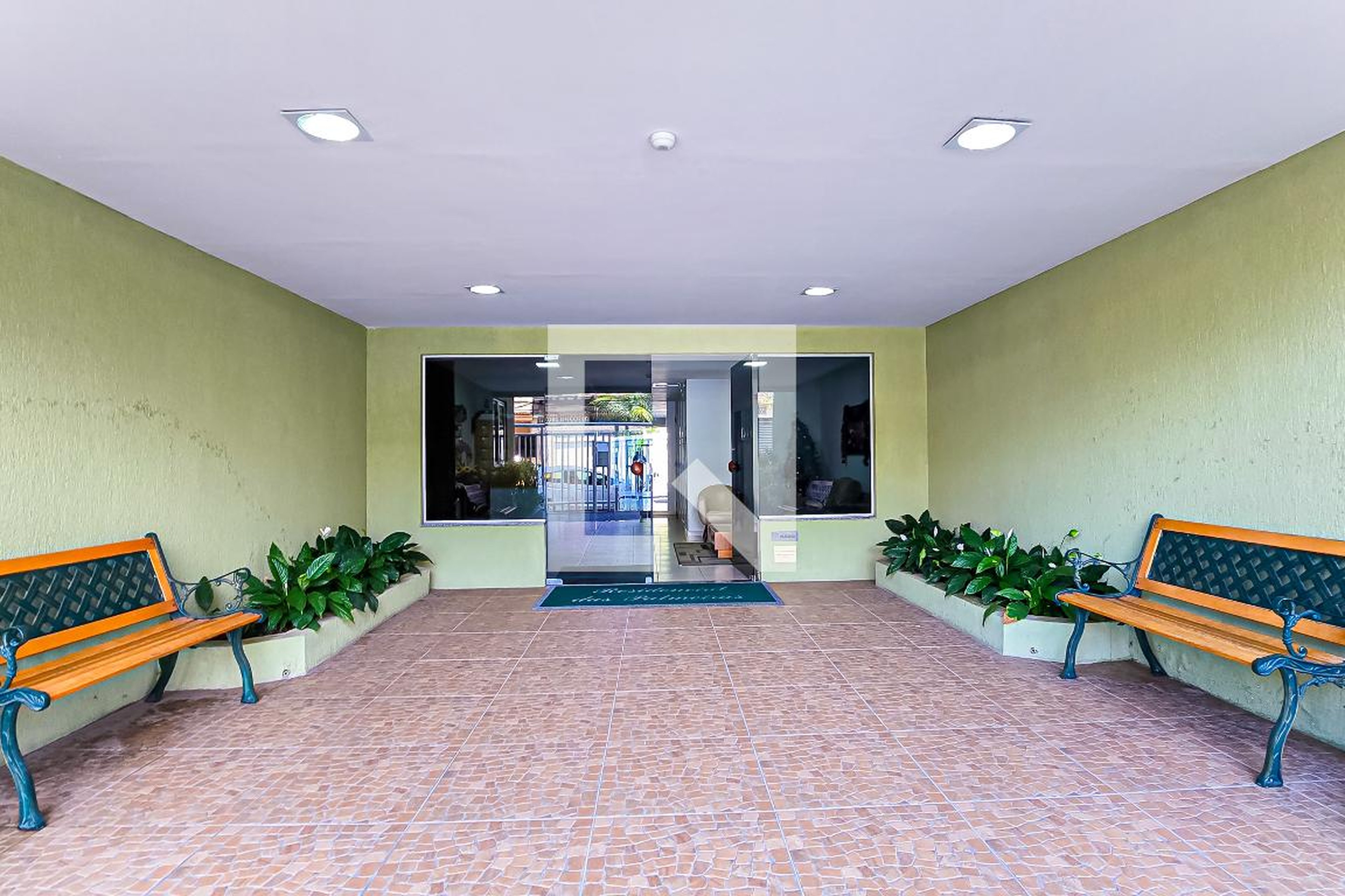 Hall de entrada - Residencial das Palmeiras